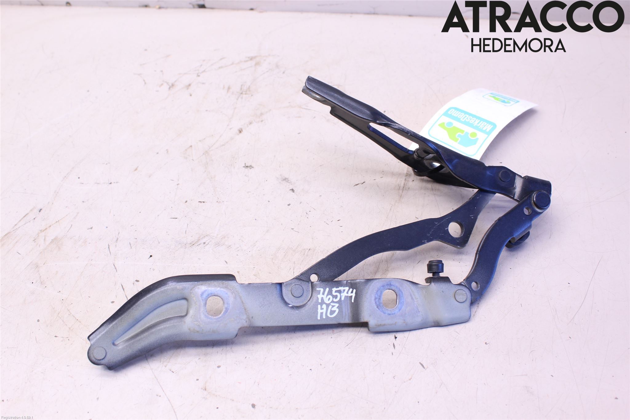 BMW 3 E92/93 Coupé/Cab 05-14 Bakluckegångjärn Hö