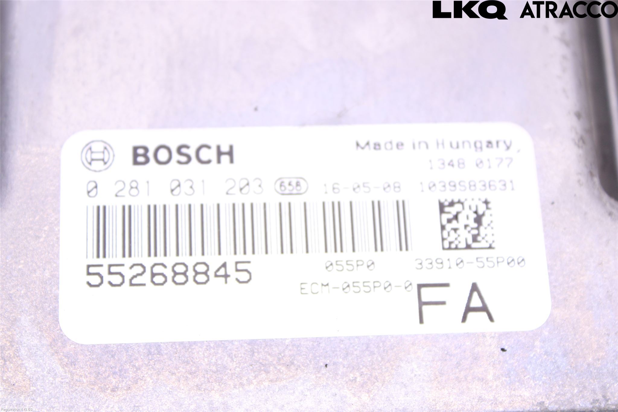 Suzuki VITARA 15- Styrenhet Inspump Diesel