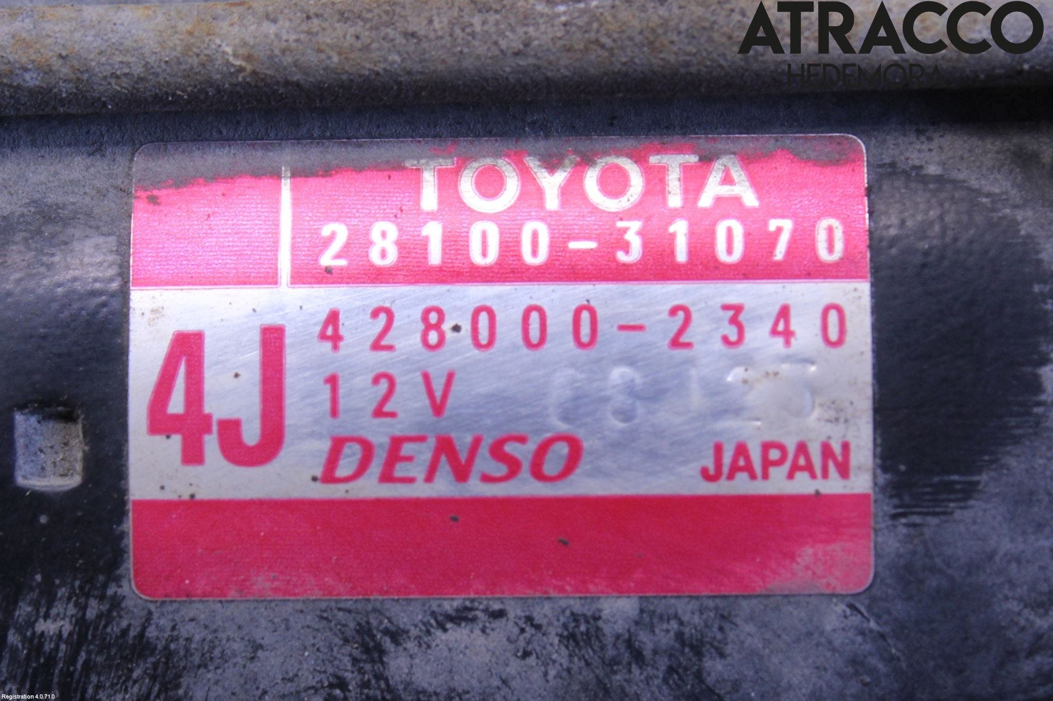 Lexus IS 220d/250/350 06-13 Startmotor