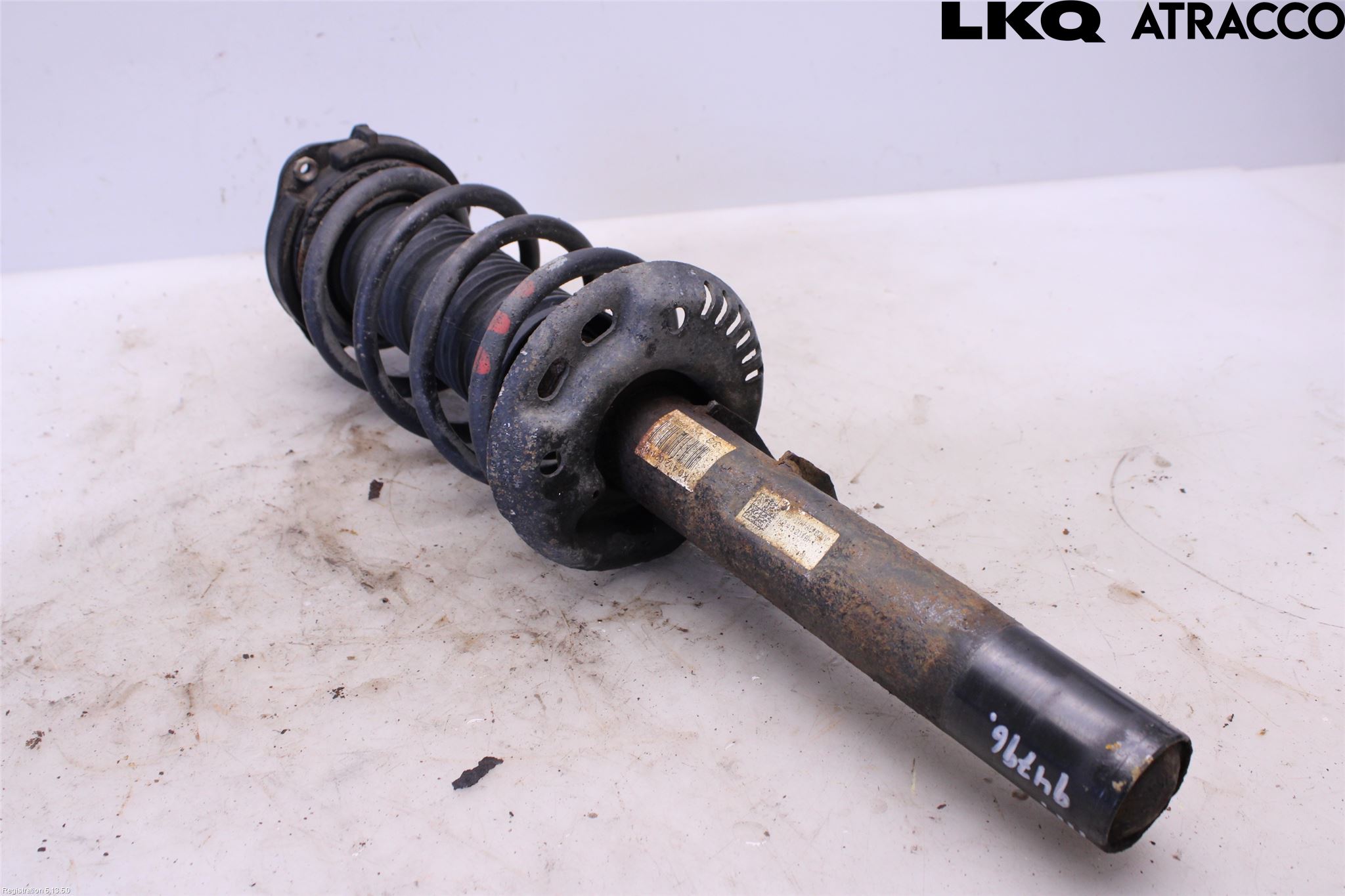 Volkswagen VW GOLF VI 09-13 Fjäderben Fram Höger