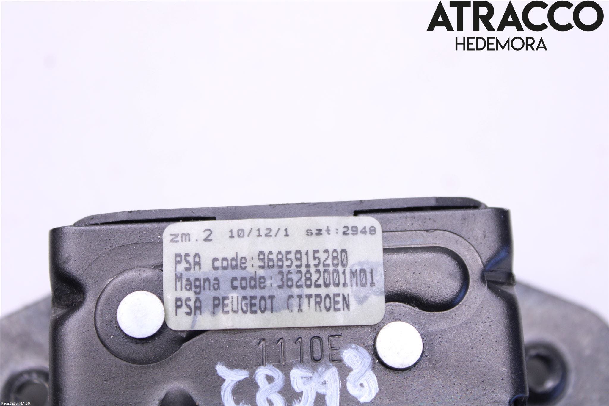 Peugeot 3008 09-16 Låskista Baklucka