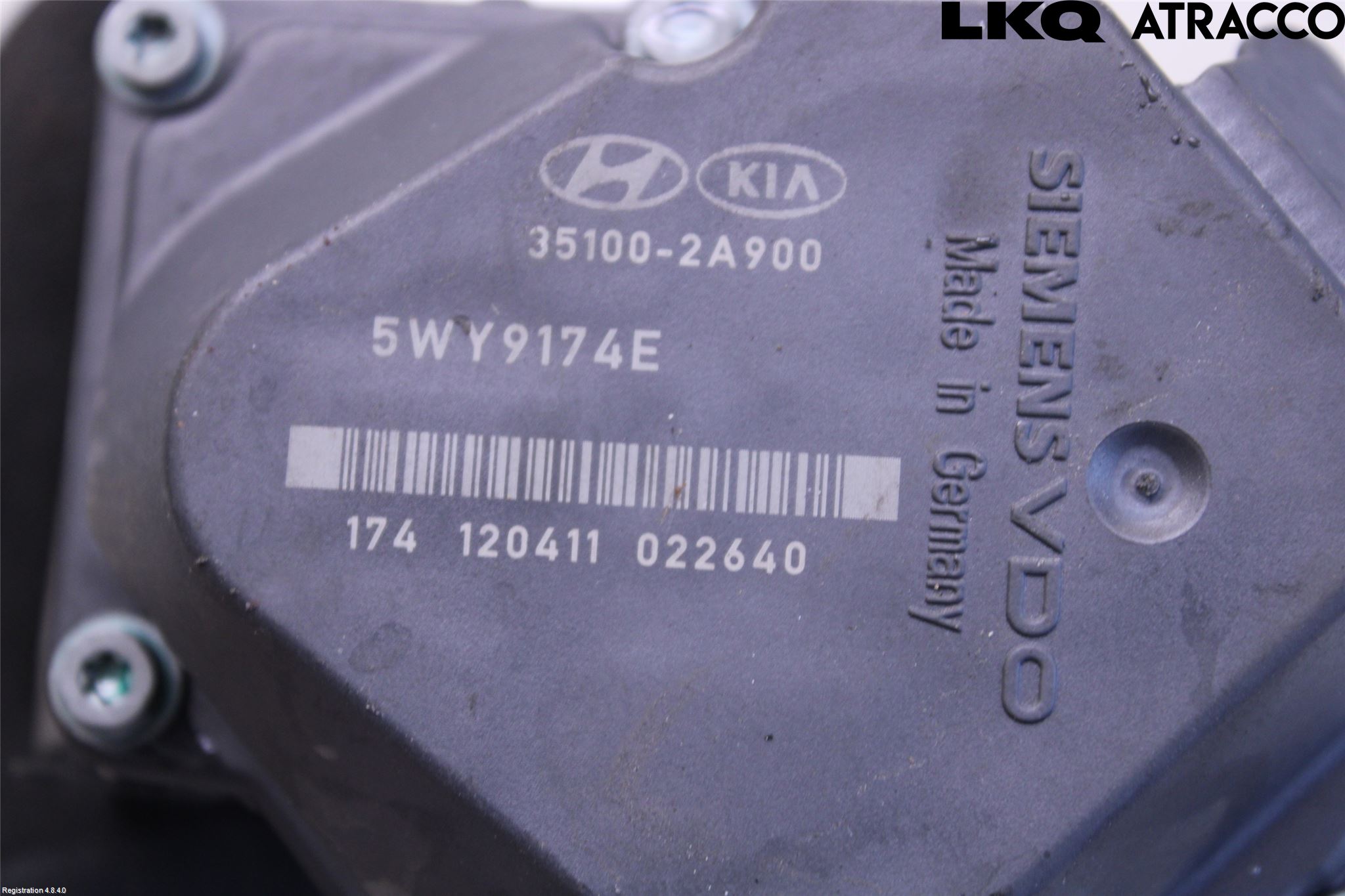 Kia CEED 06-12 Injspjällhus
