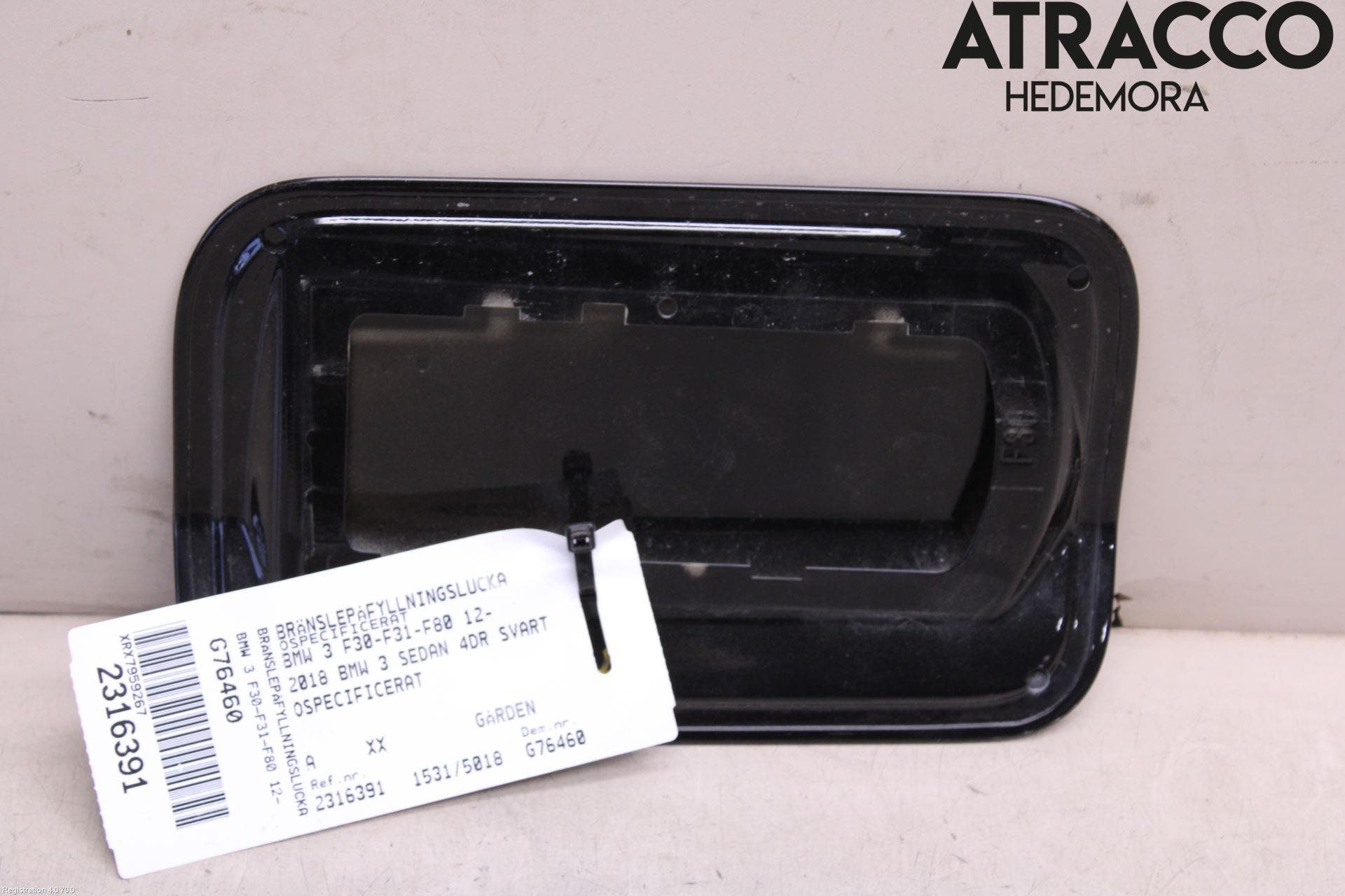 BMW 3 F30/F31/F80 12-19 Tanklucka