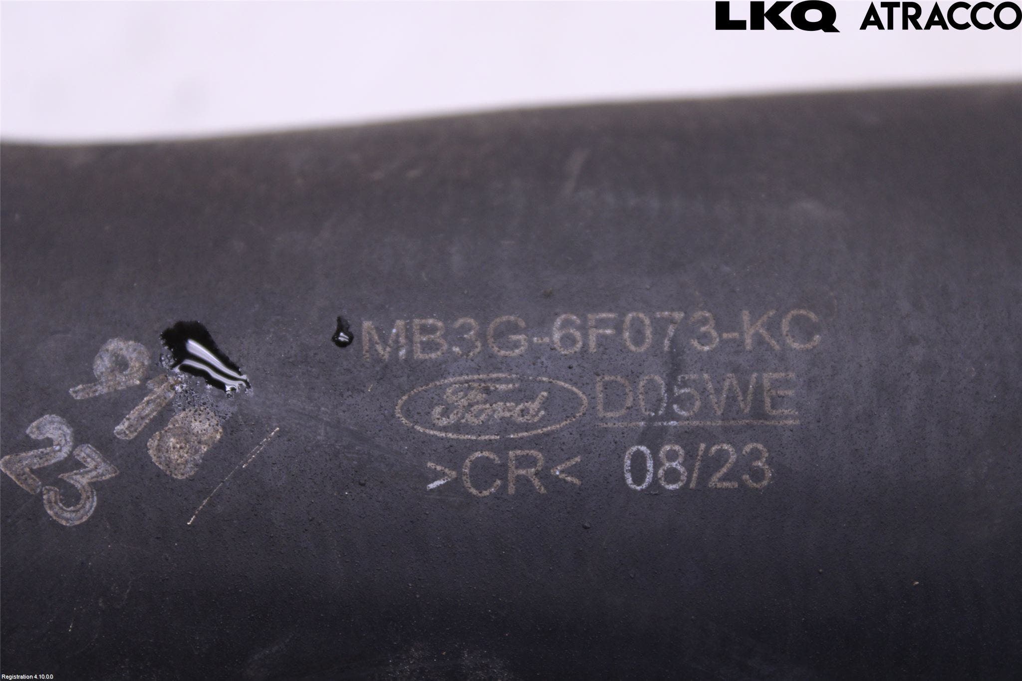 Alfa FORD RANGER RAPTOR 24- Laddluft-Intercoolerrör