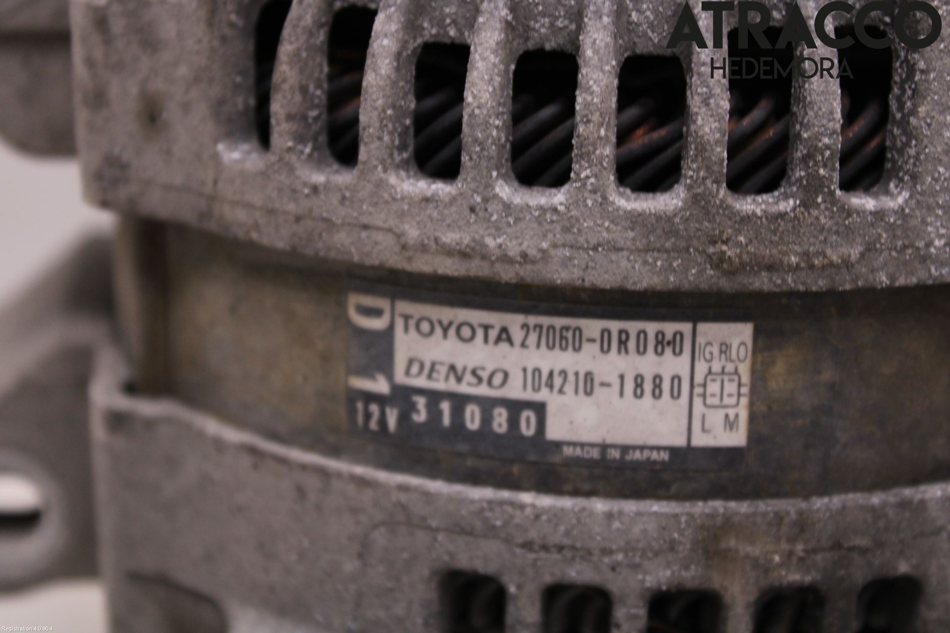 Toyota AVENSIS 09-15 Generator