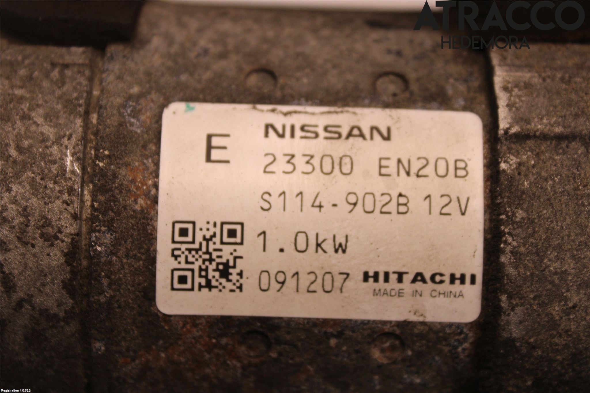 Nissan QASHQAI 10-14 Startmotor