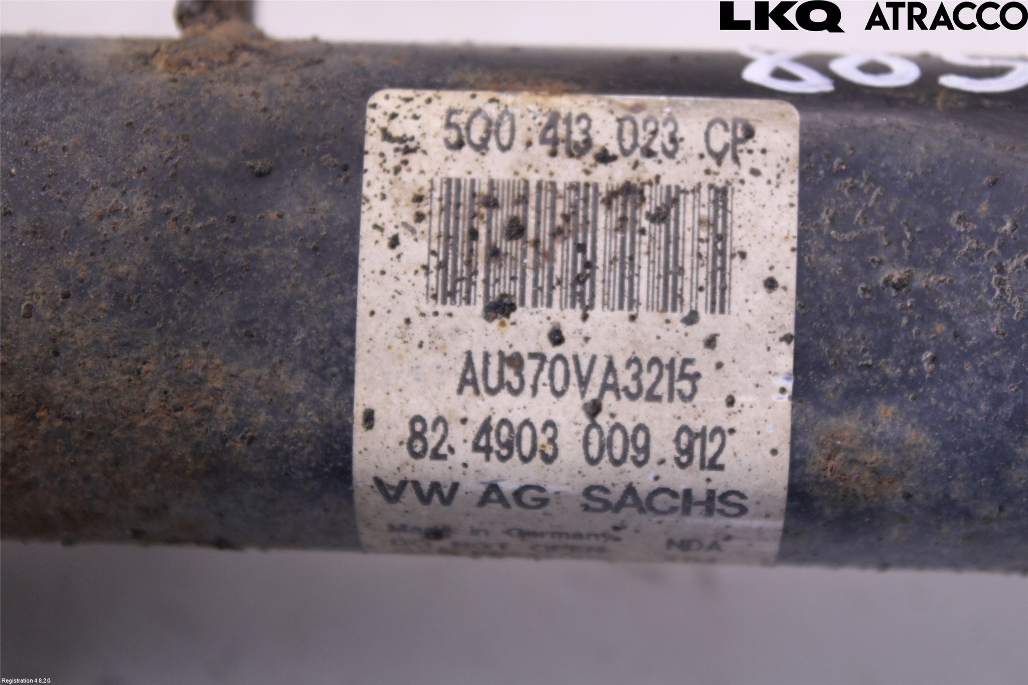 Audi A3/S3 8V 13-20 Fjäderben Fram Höger