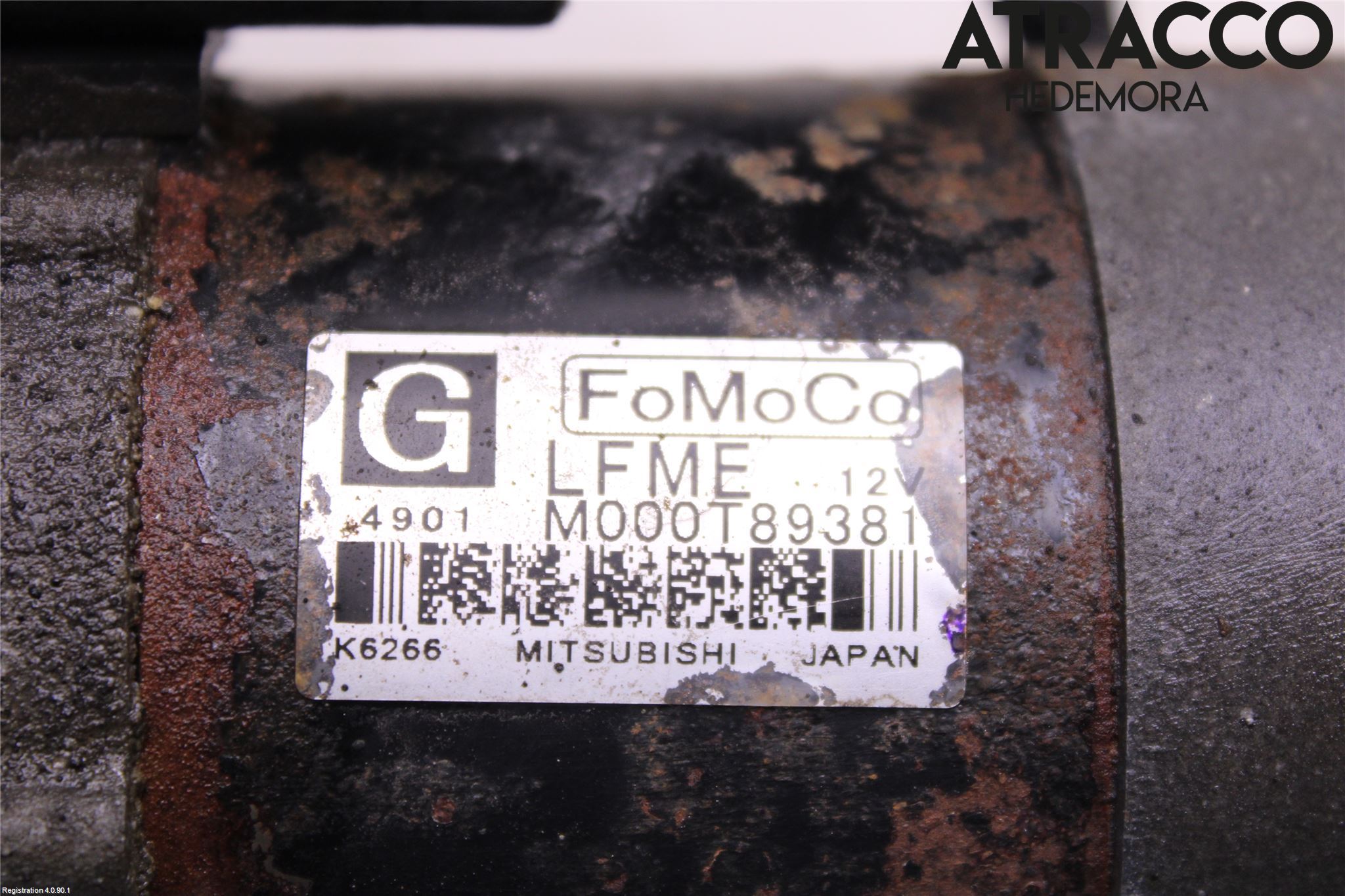 Mazda 5 10-18 Startmotor