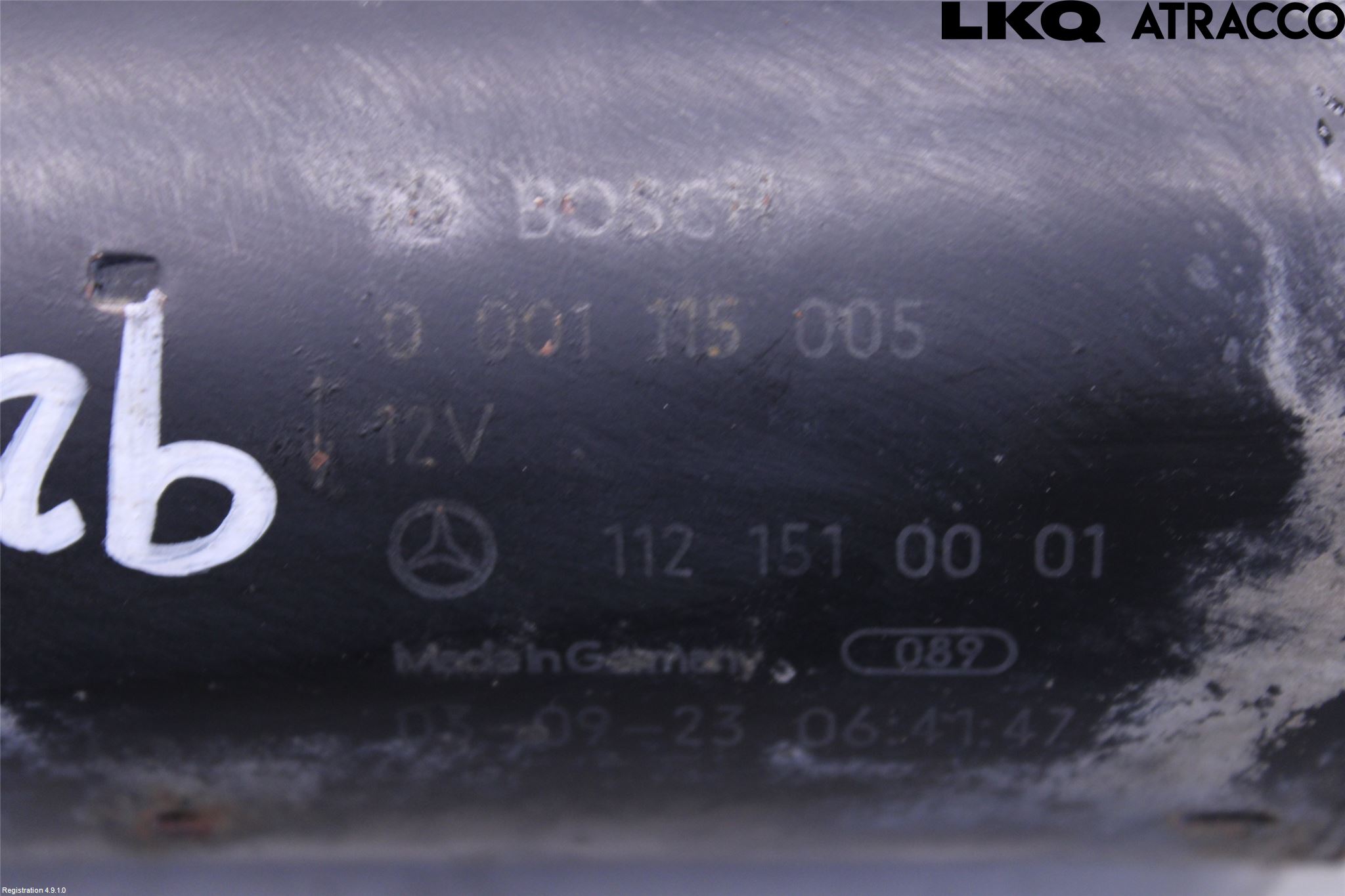 Mercedes-Benz MB E-KLASS (W211) 02-09 Startmotor