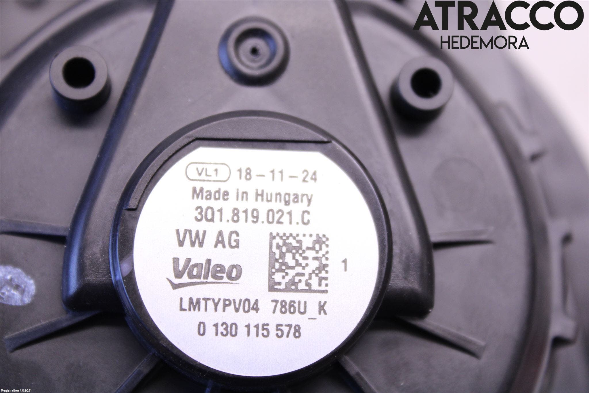 Volkswagen VW TIGUAN 16-24 Ac Värmefläkt