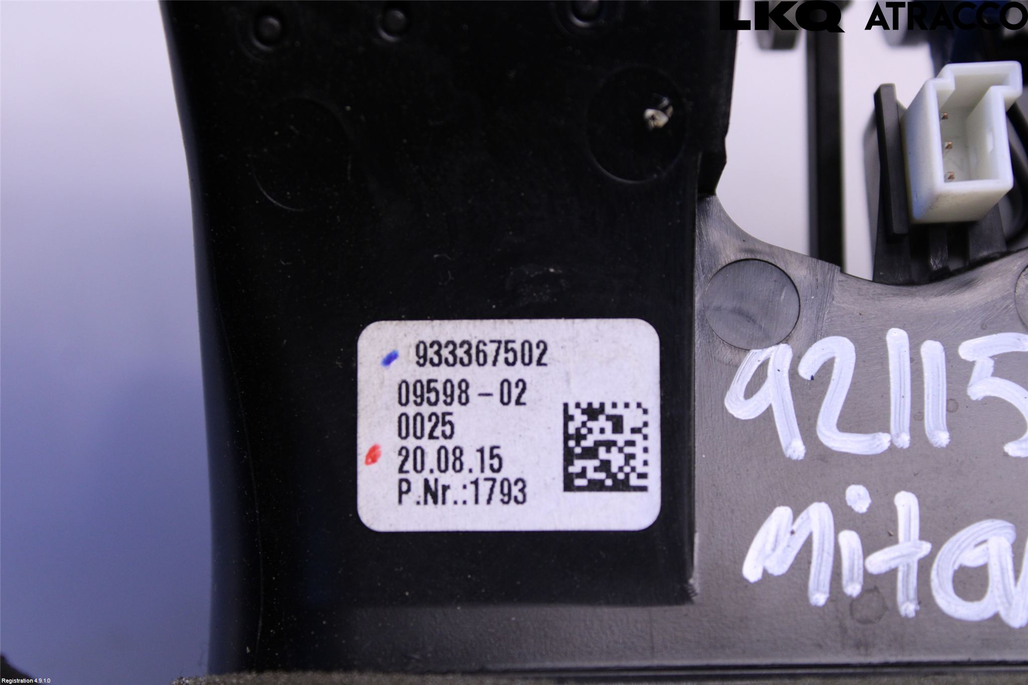 BMW 3 F30/F31/F80 12-19 Defrosterkanal-Munstycke