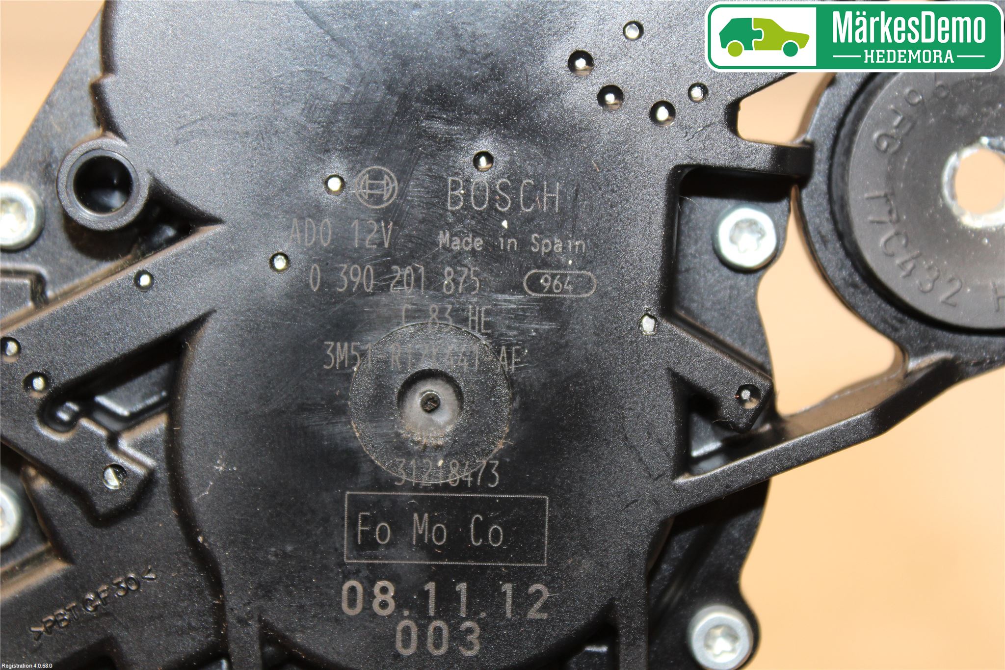 Ford FOCUS 08-11 Torkarmotor Baklucka