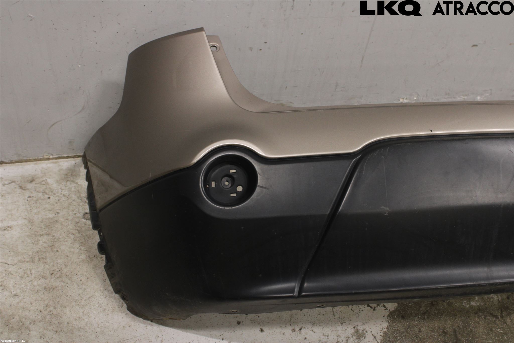 Nissan QASHQAI+2  10-14 Stötfångarbeklädnad Bak