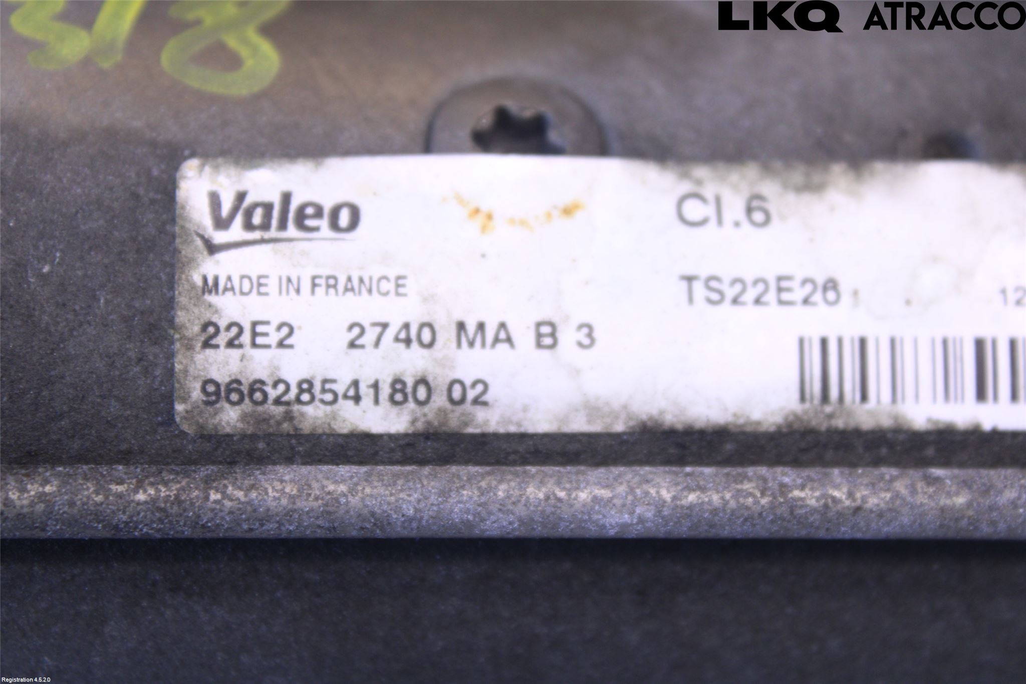 Peugeot 508 11-18 Startmotor Diesel