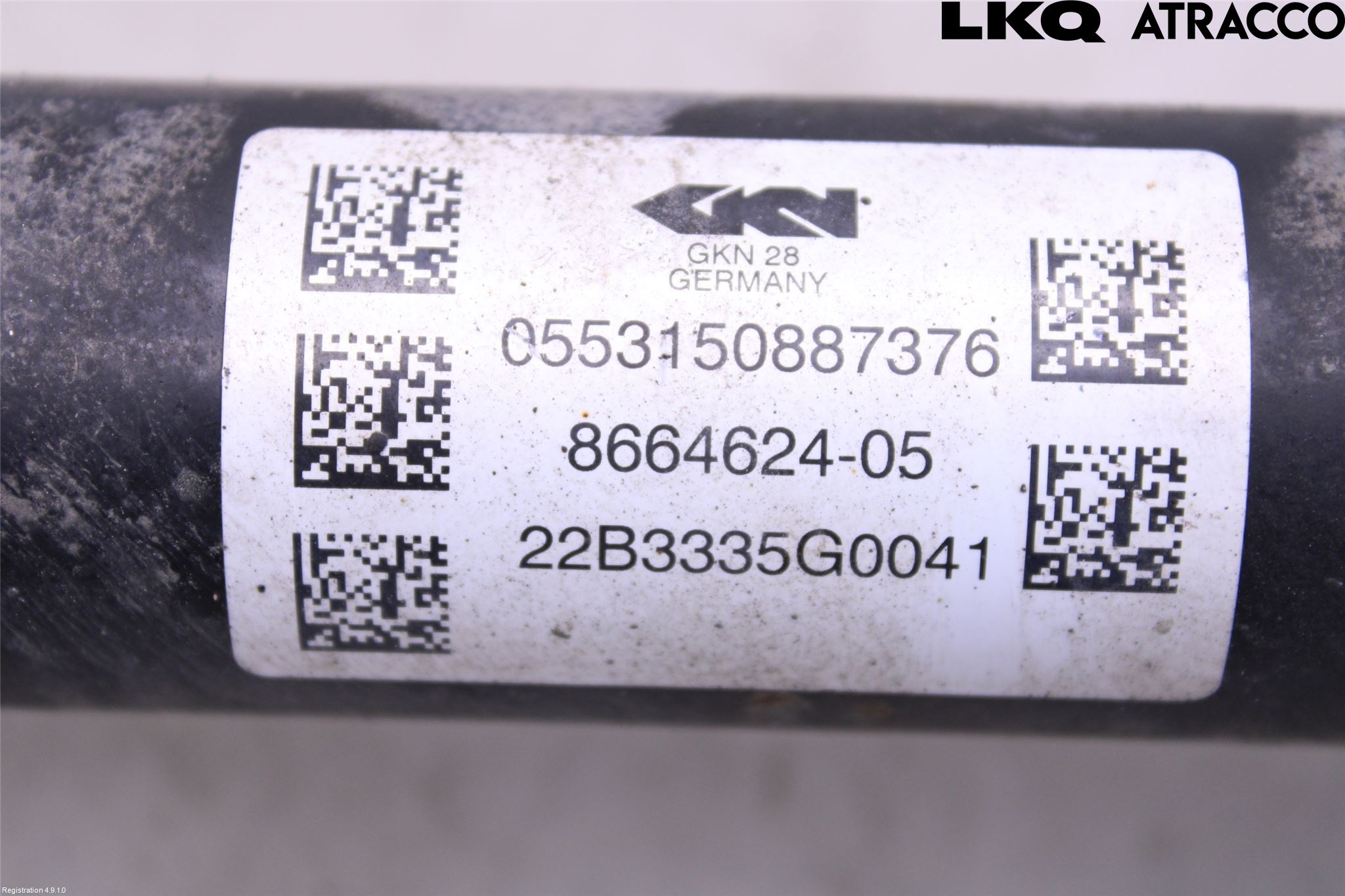 BMW 5 G30/G31/F90 17-23 Drivaxel Bak Höger
