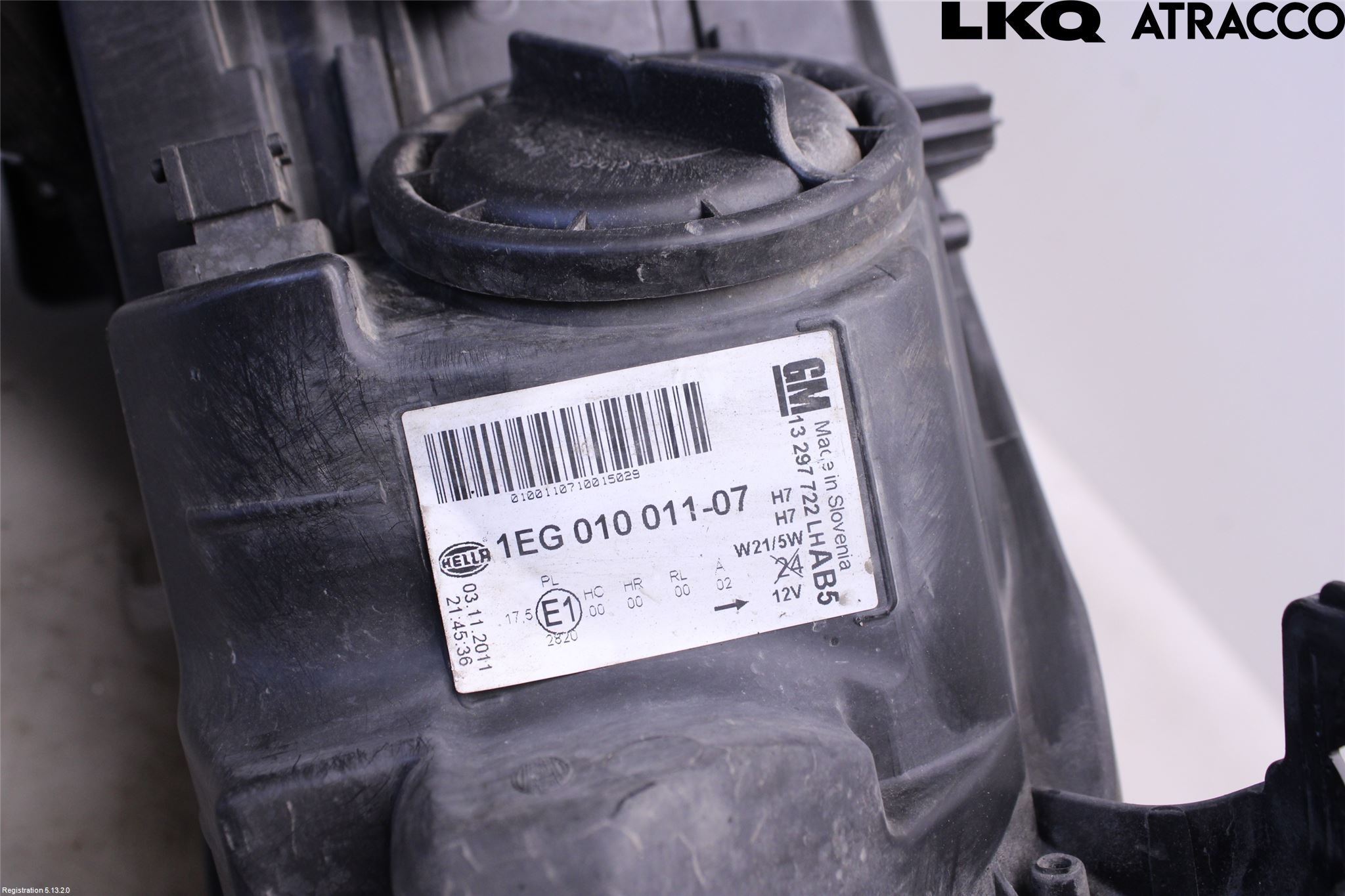 Opel ASTRA J 10-15 Strålkastare Vänster