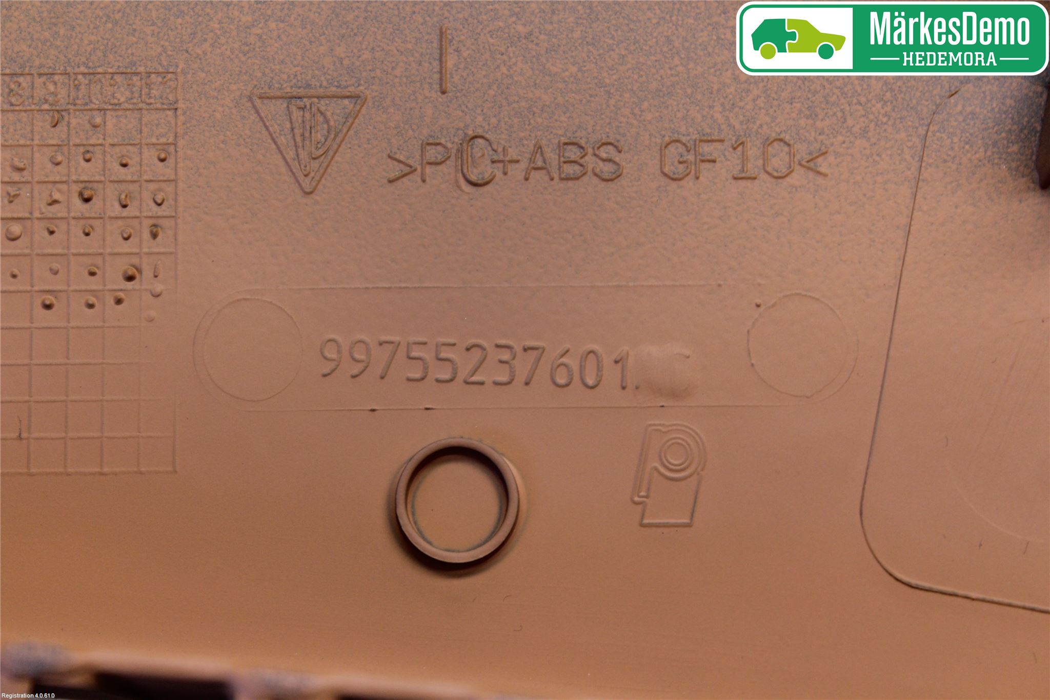 Porsche 911 64- Defrosterkanal-Munstycke