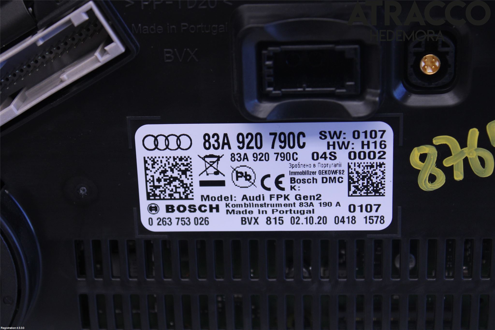 Audi Q3 F3 19- Instrument Komb