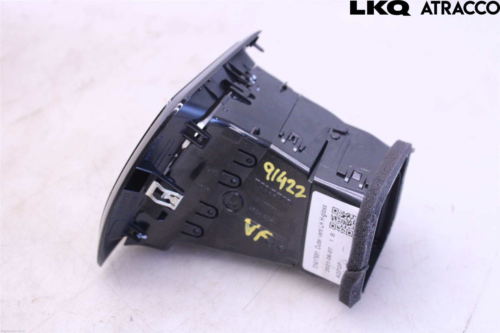 Volvo XC60 18- Defrosterkanal-Munstycke