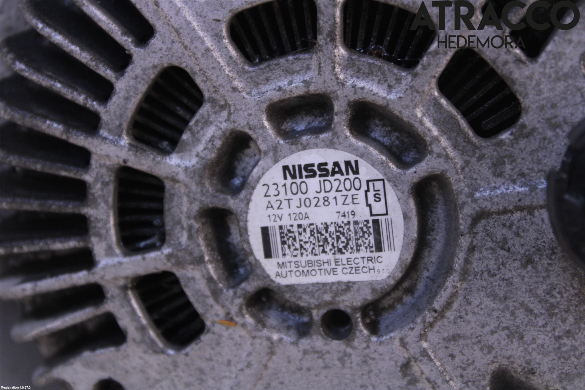 Nissan QASHQAI   07-10 Generator