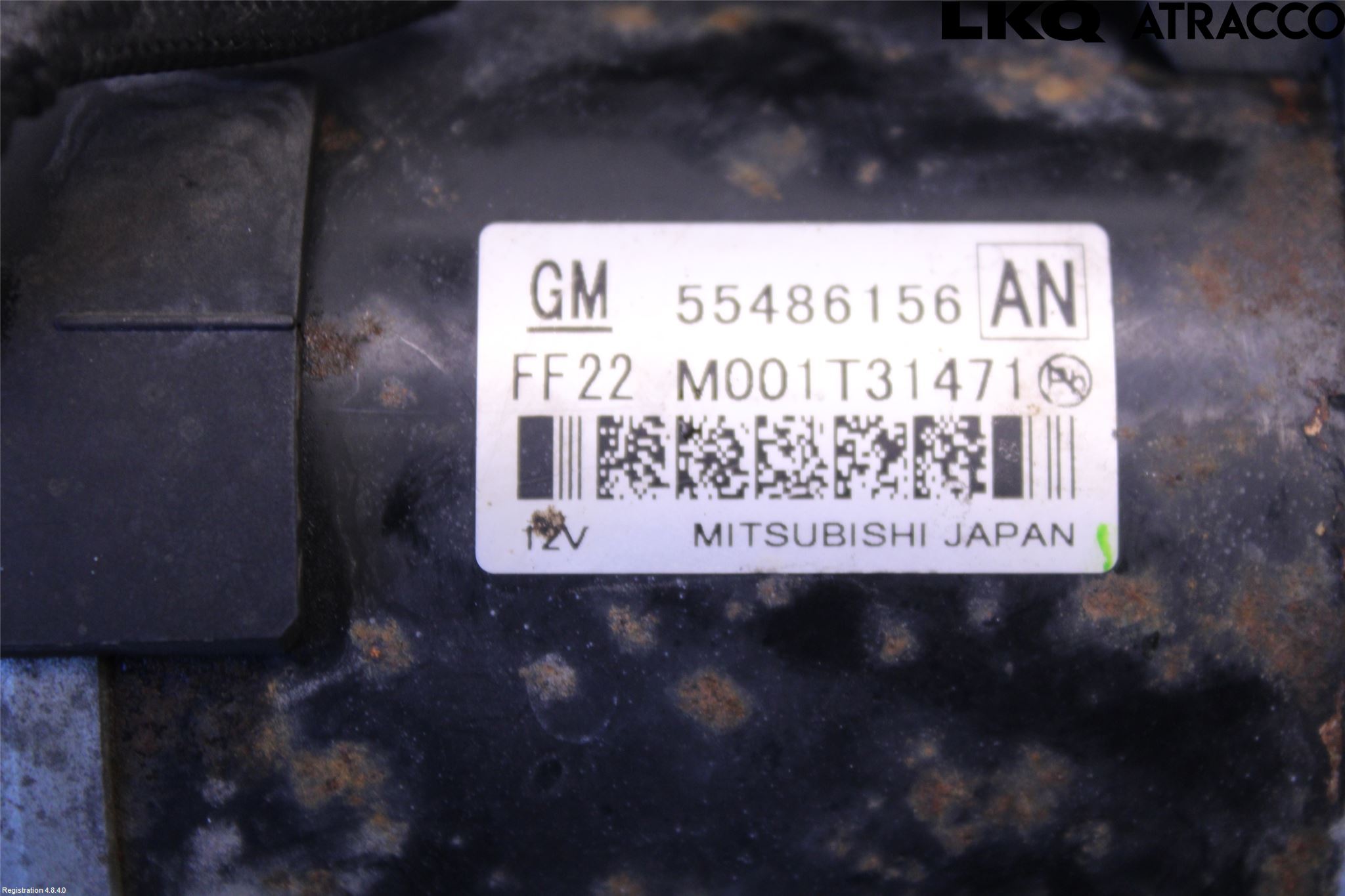 Opel ZAFIRA C 12-19 Startmotor Diesel