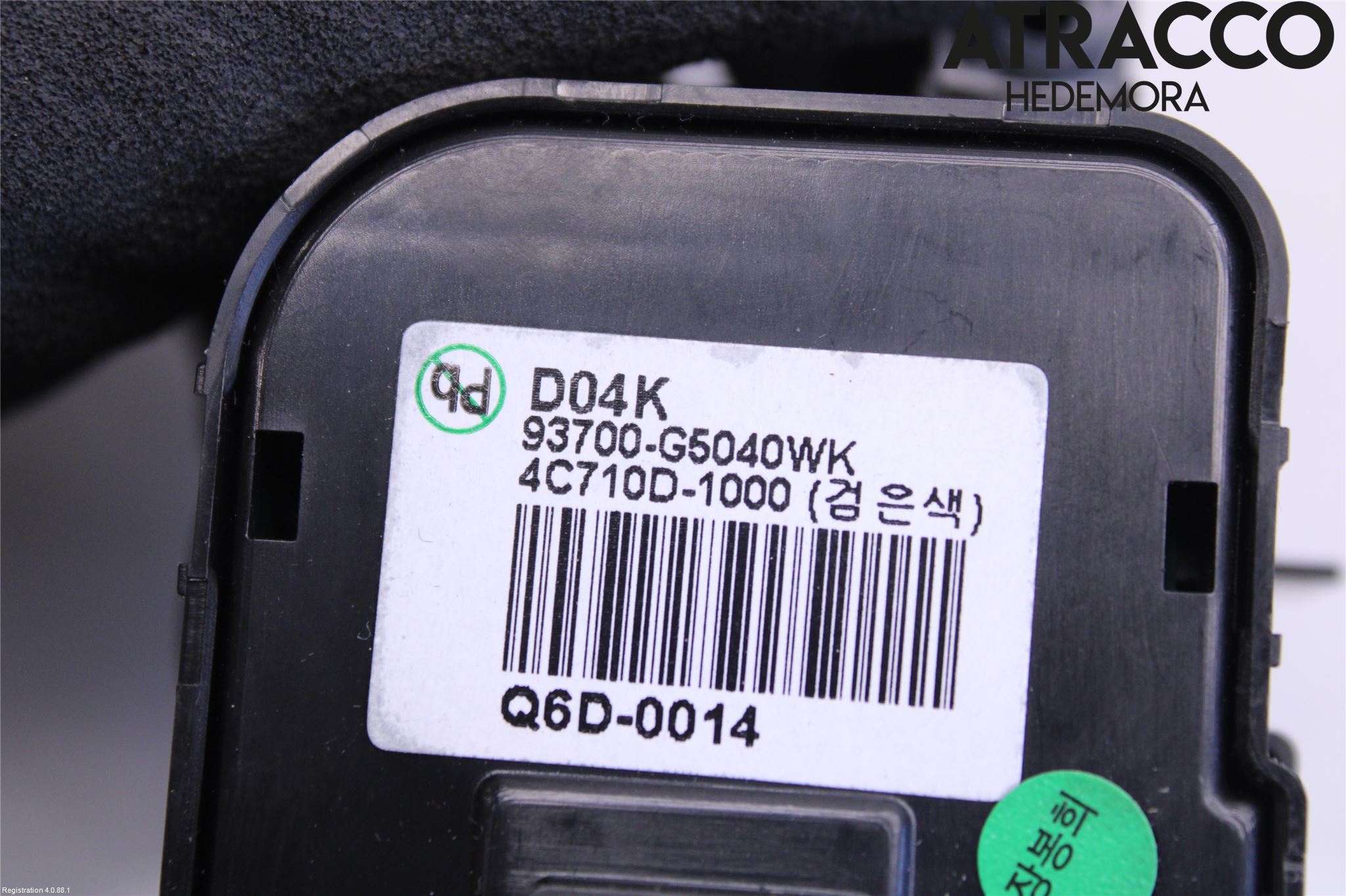 Kia NIRO (DE) 17-22 Strömställare Multifunktion