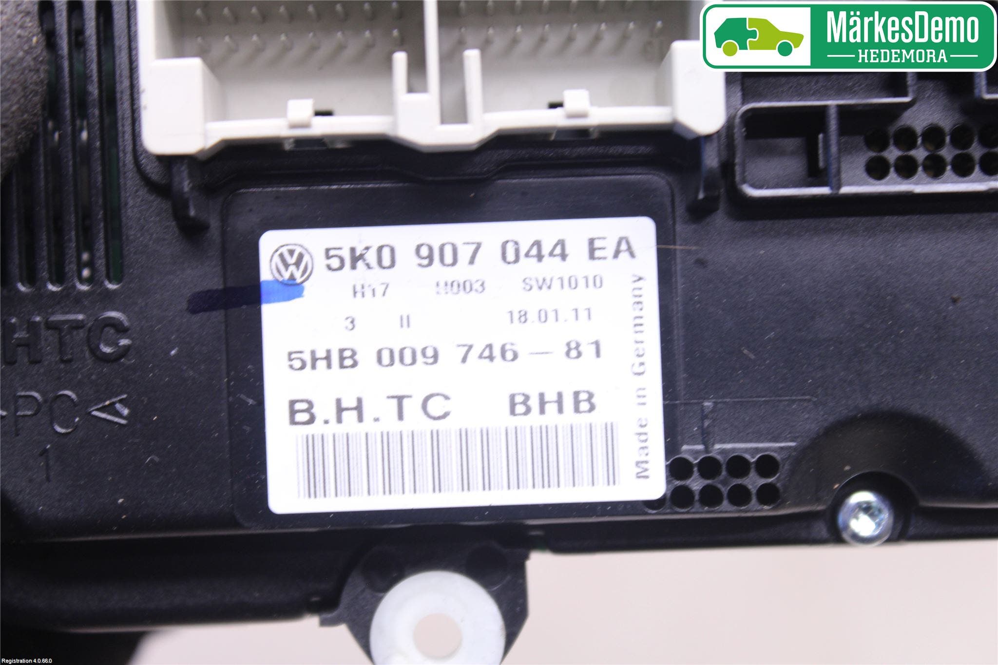 Volkswagen VW GOLF VI 09-13 Ac Styrenhet Ac Manöveren