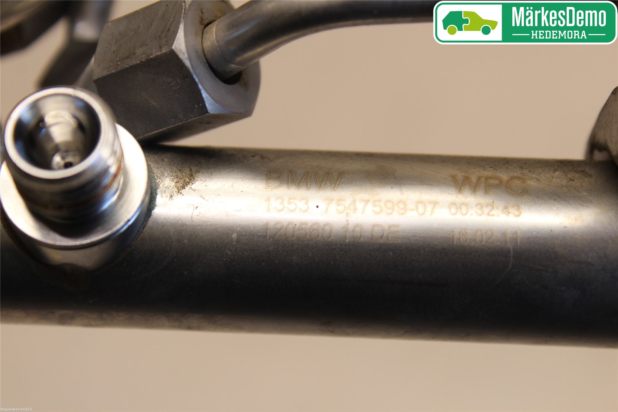 BMW X5 E70 07-13 Injspridarrör