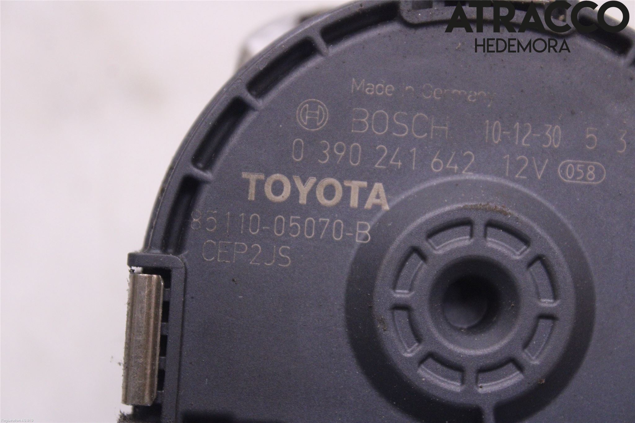 Toyota AVENSIS 09-15 Torkarmotor Vindruta