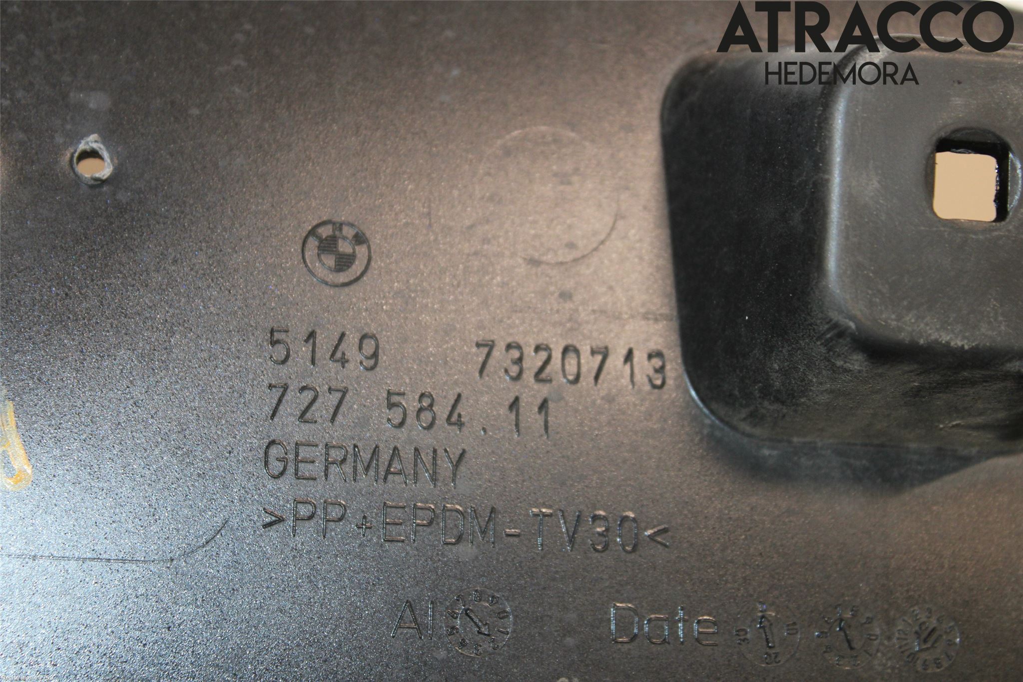 BMW 5 GT F07 09-17 Spoiler Baklucka