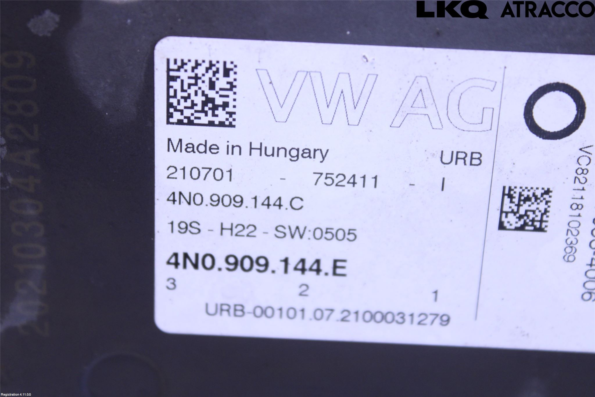 Audi A6 F2/C8 19- Styrväxel-Snäcka Elektrisk