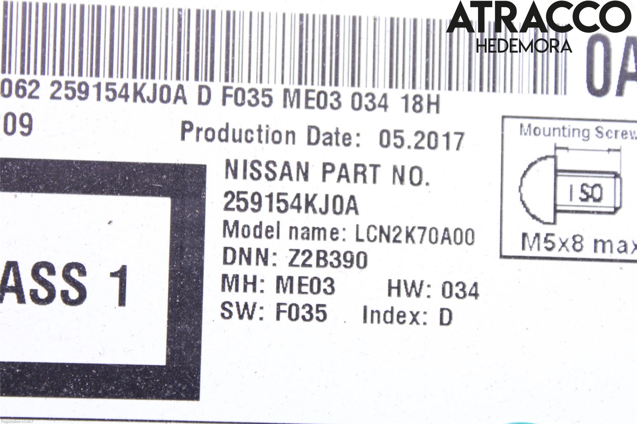 Nissan NAVARA, TREK-1 17-21 Gps Navigator