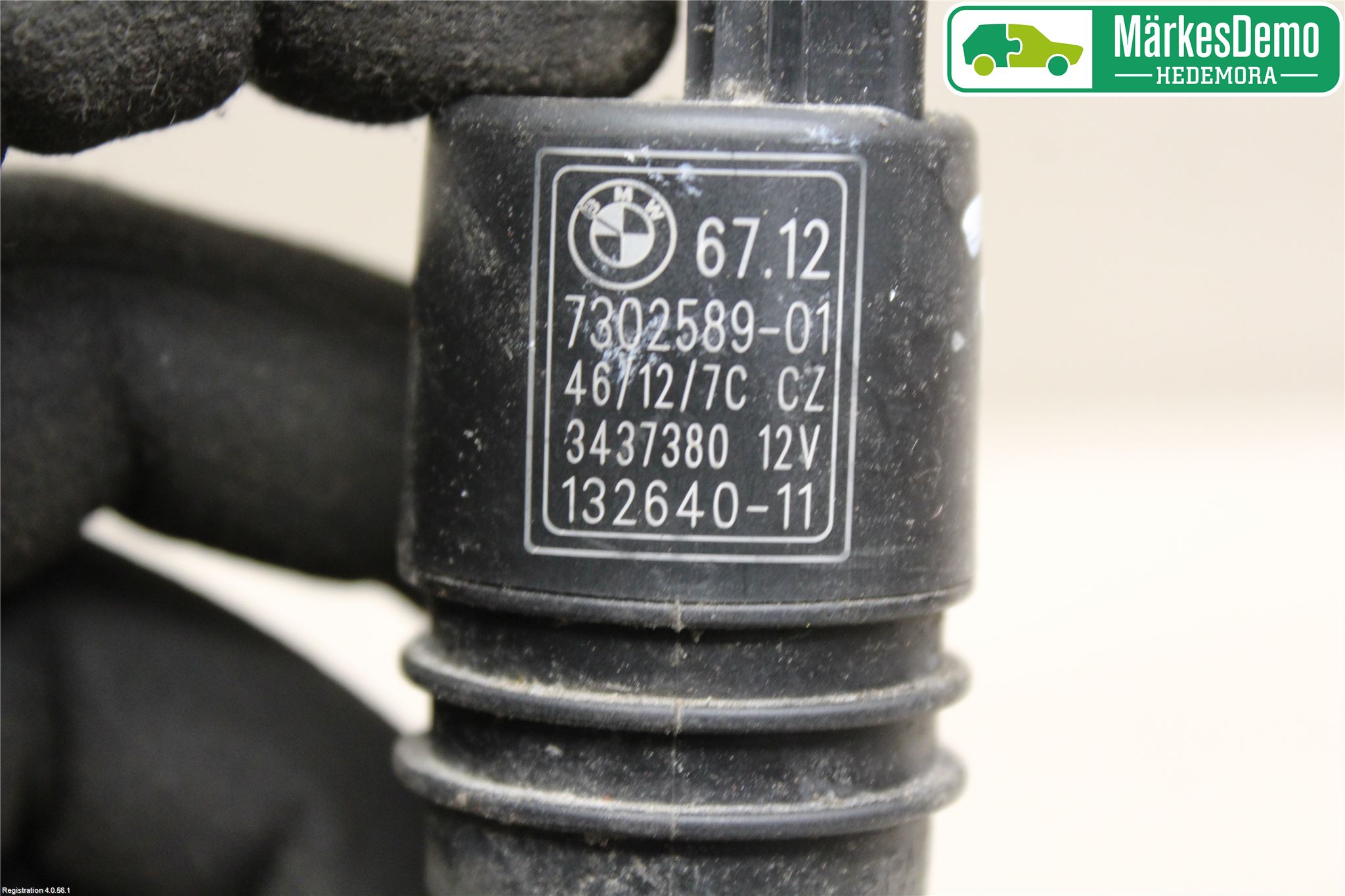 BMW X1 E84 10-15 Spolarpump Vindruta