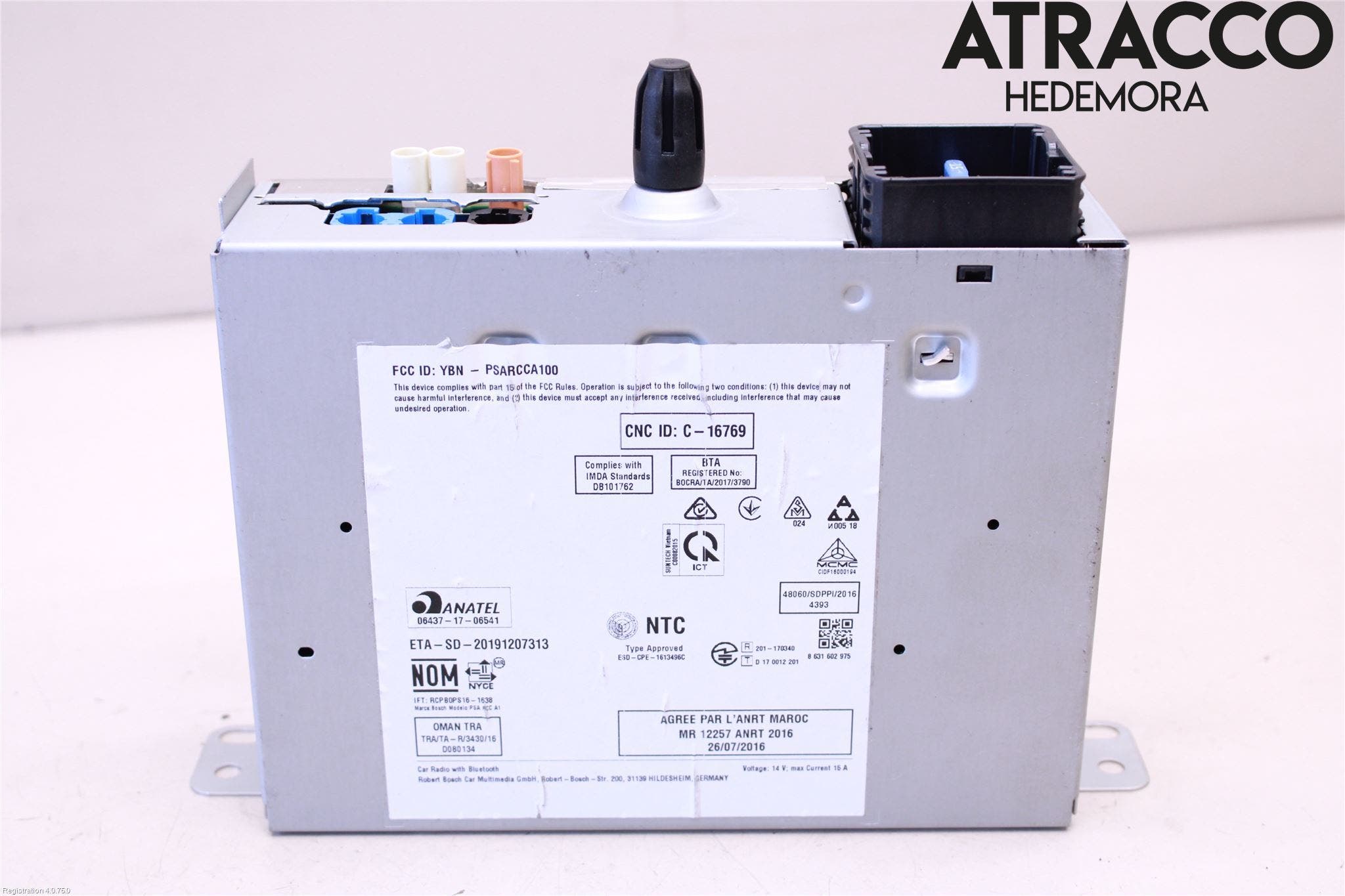 Citroen BERLINGO/E-BERLINGO 19- Cd Radio - Multimediapanel