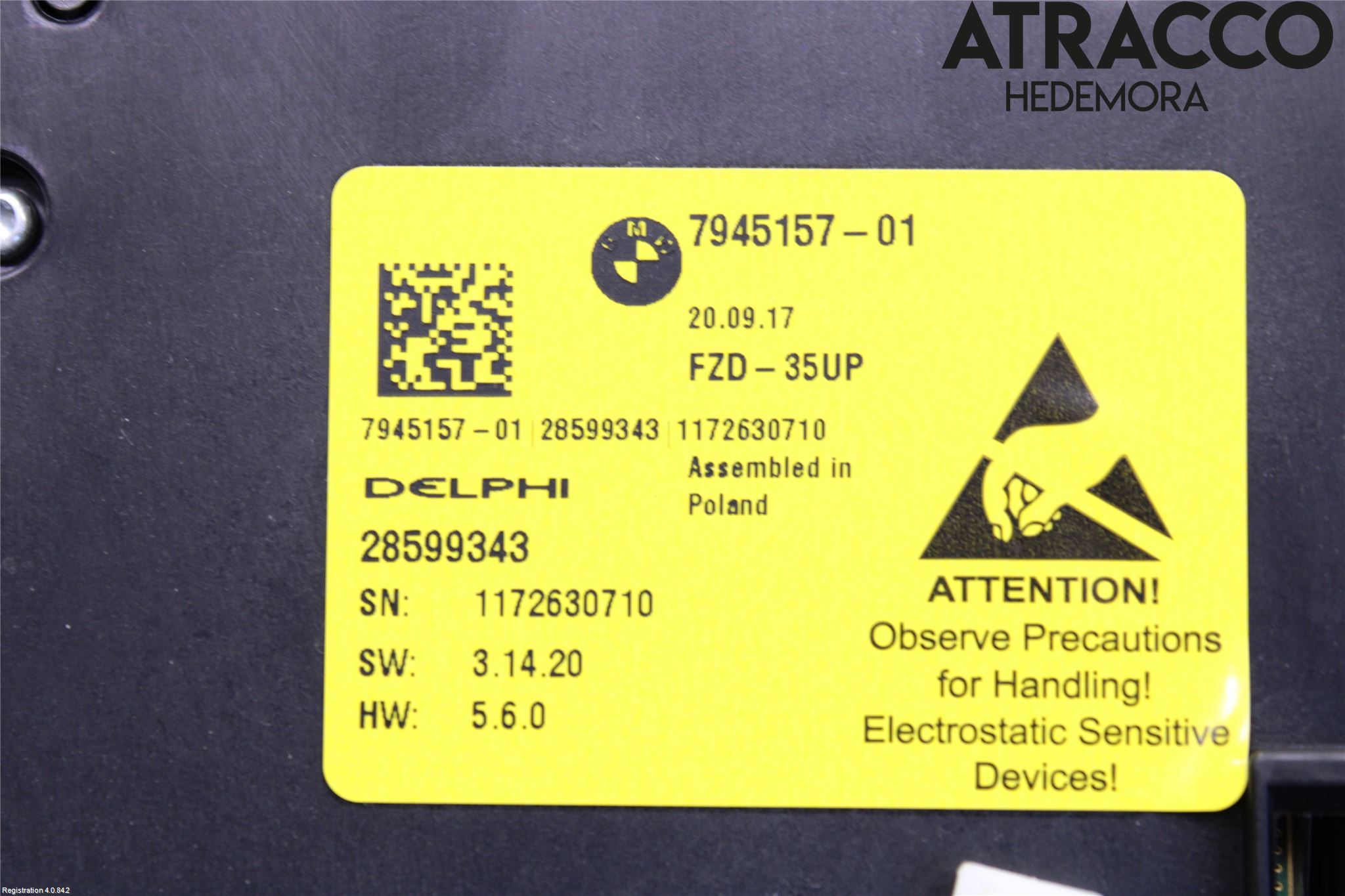 BMW 6 GT G32 18- Innerbelysning