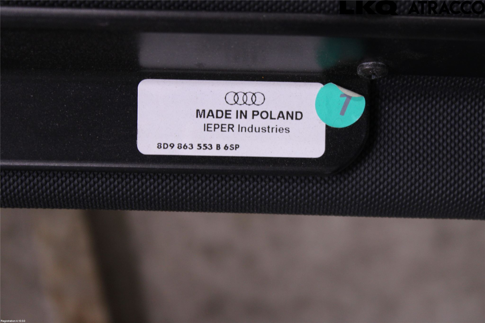 Audi A4/S4 94-99 Insynskydd