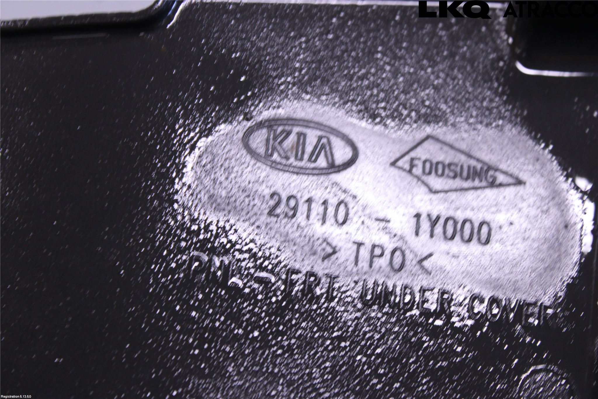 Kia PICANTO 12-17 Hasplåt Plåt-Plast