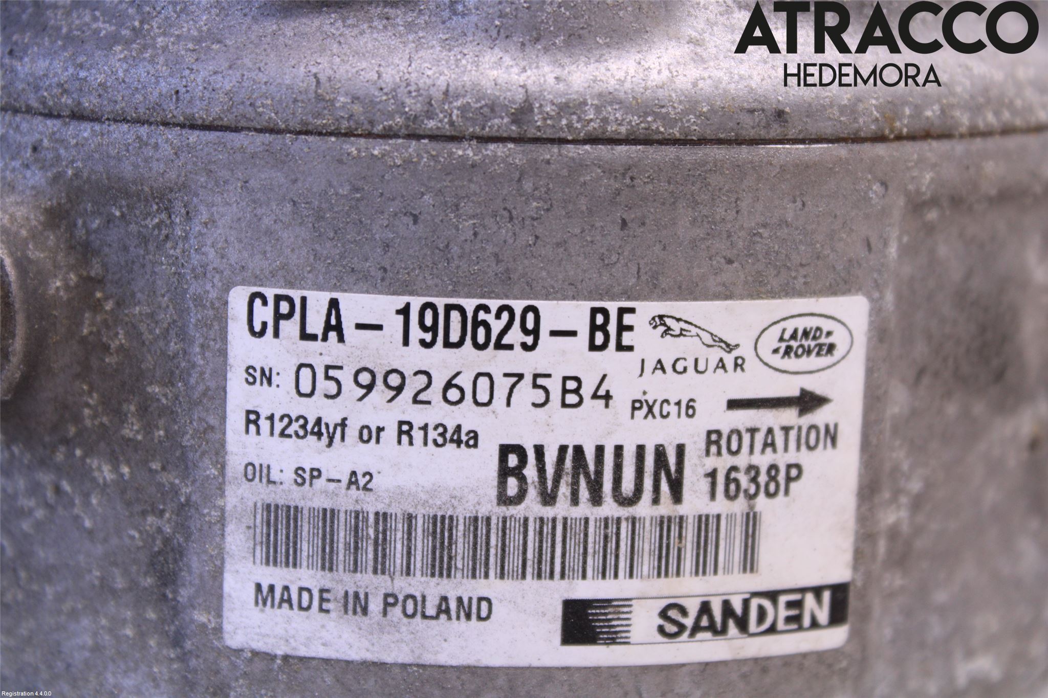 Jaguar XE (X760) 15-24 Ac Kompressor