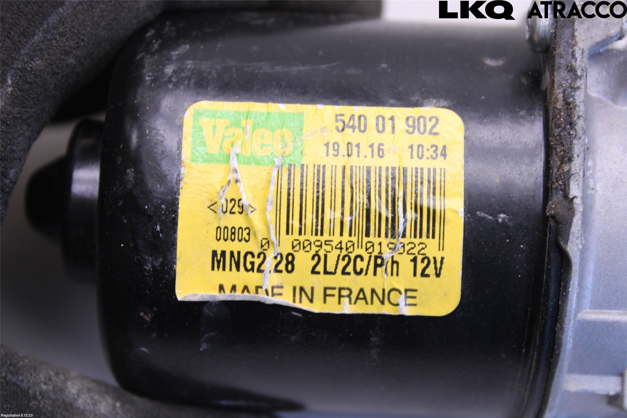 Mercedes-Benz MB CITAN (W415) 13-21 Torkarmotor Vindruta