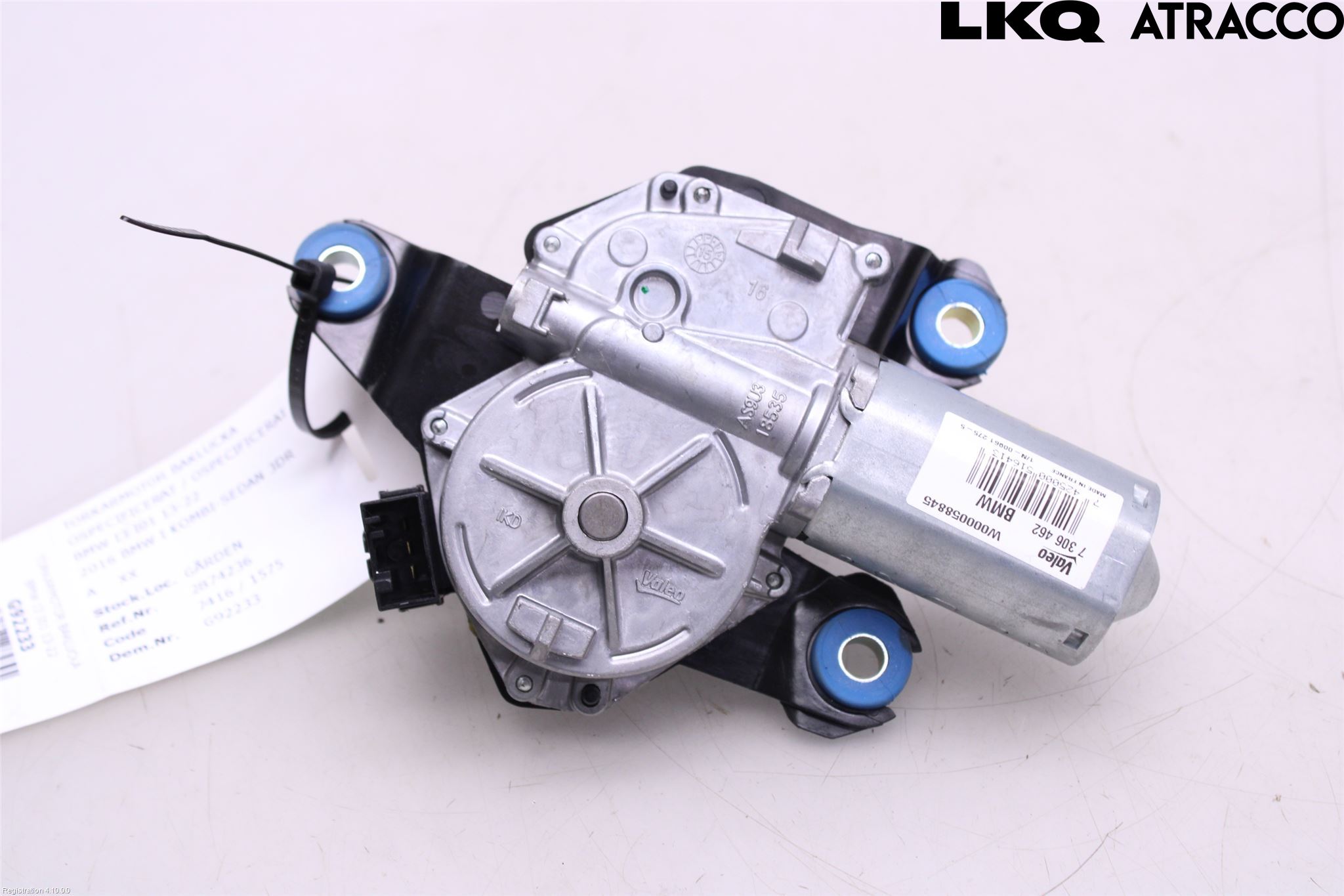 BMW i3 I01 13-22 Torkarmotor Baklucka
