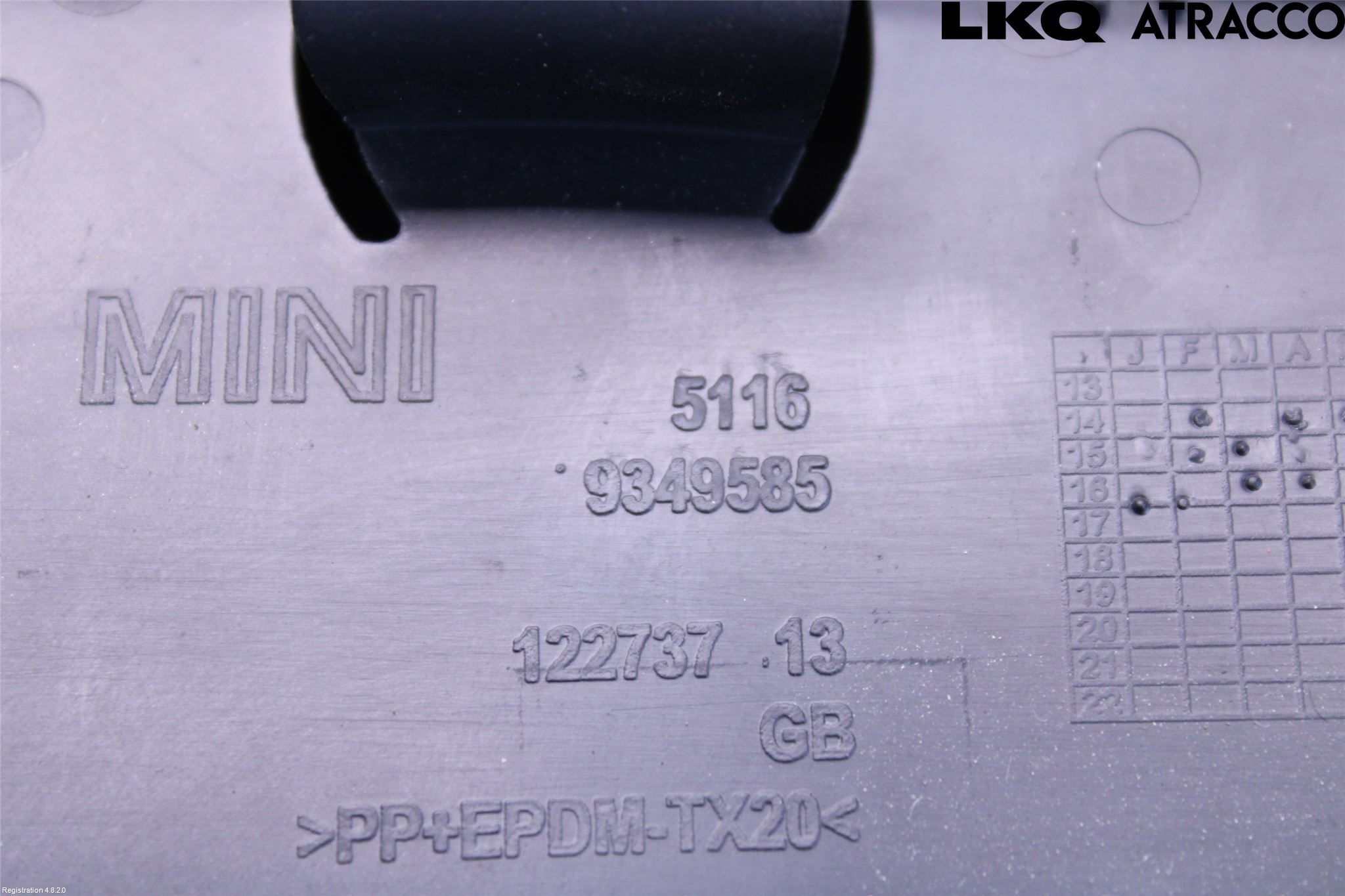 Mini CABRIO F57 16-24 Handskfack