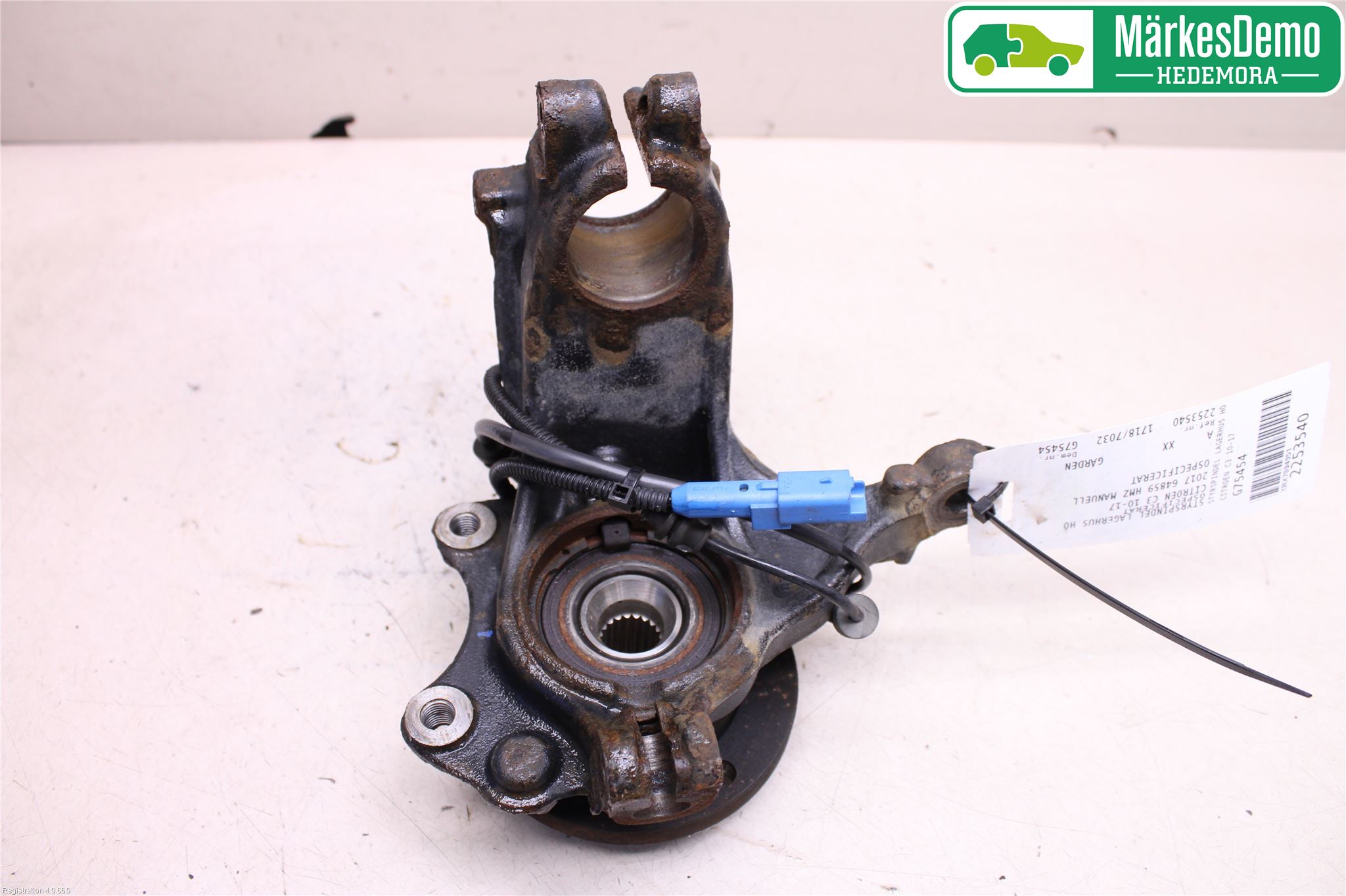 Citroen C3 10-17 Styrspindel Lagerhus Hö