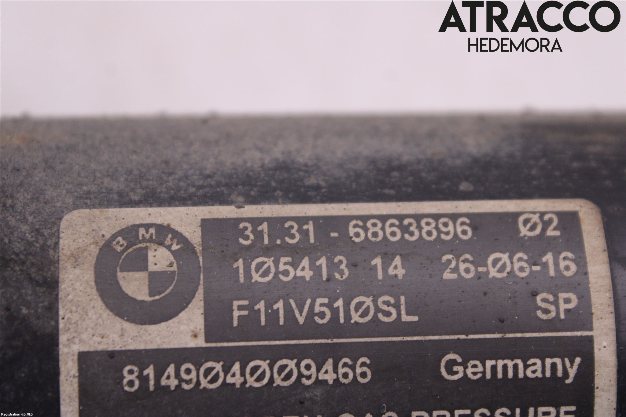 BMW 5 F10/F11/F18 09-17 Fjäderben Fram Höger