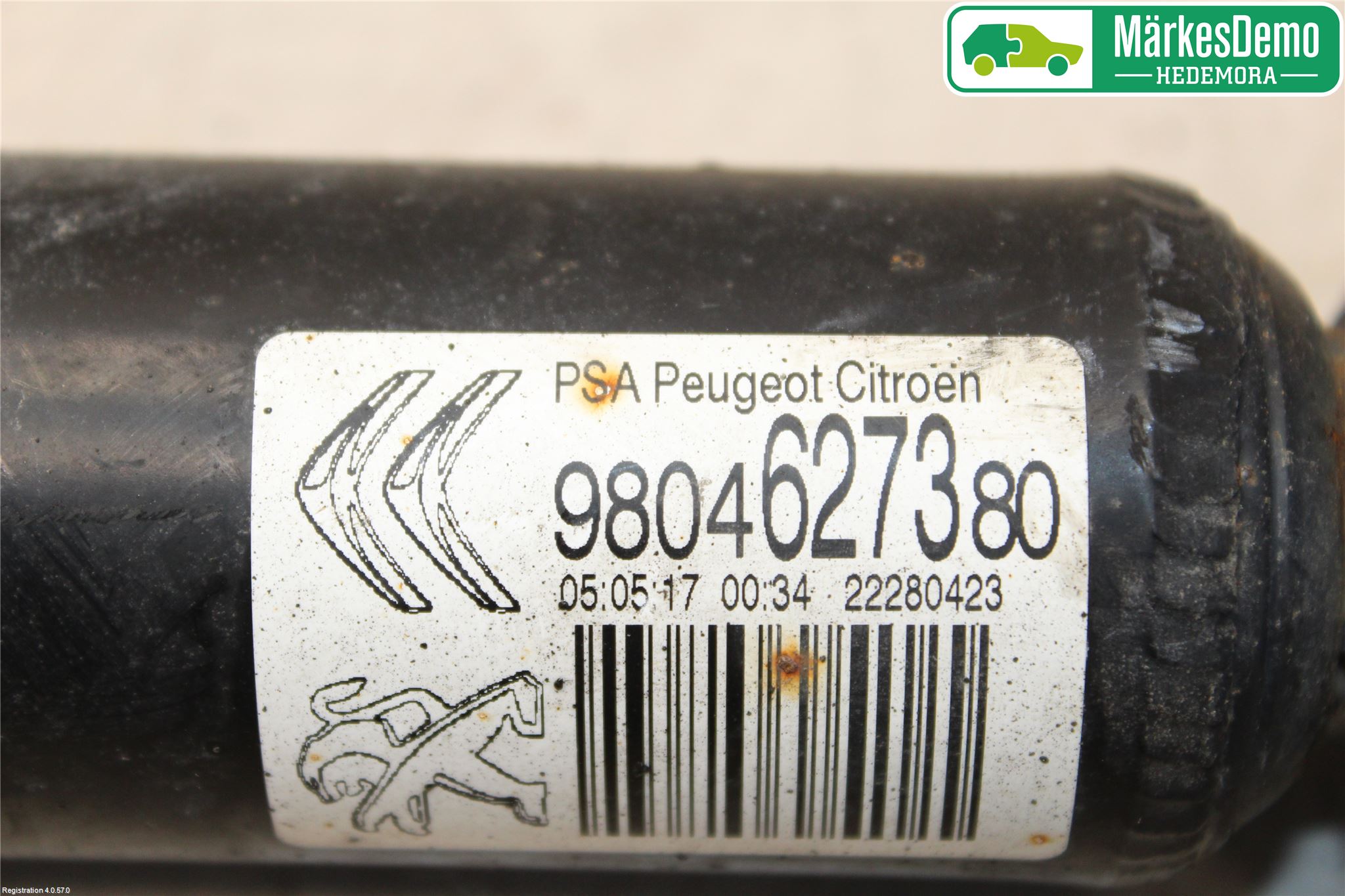 Peugeot PEUGOT 208 16-19 Stötdämpare Bak