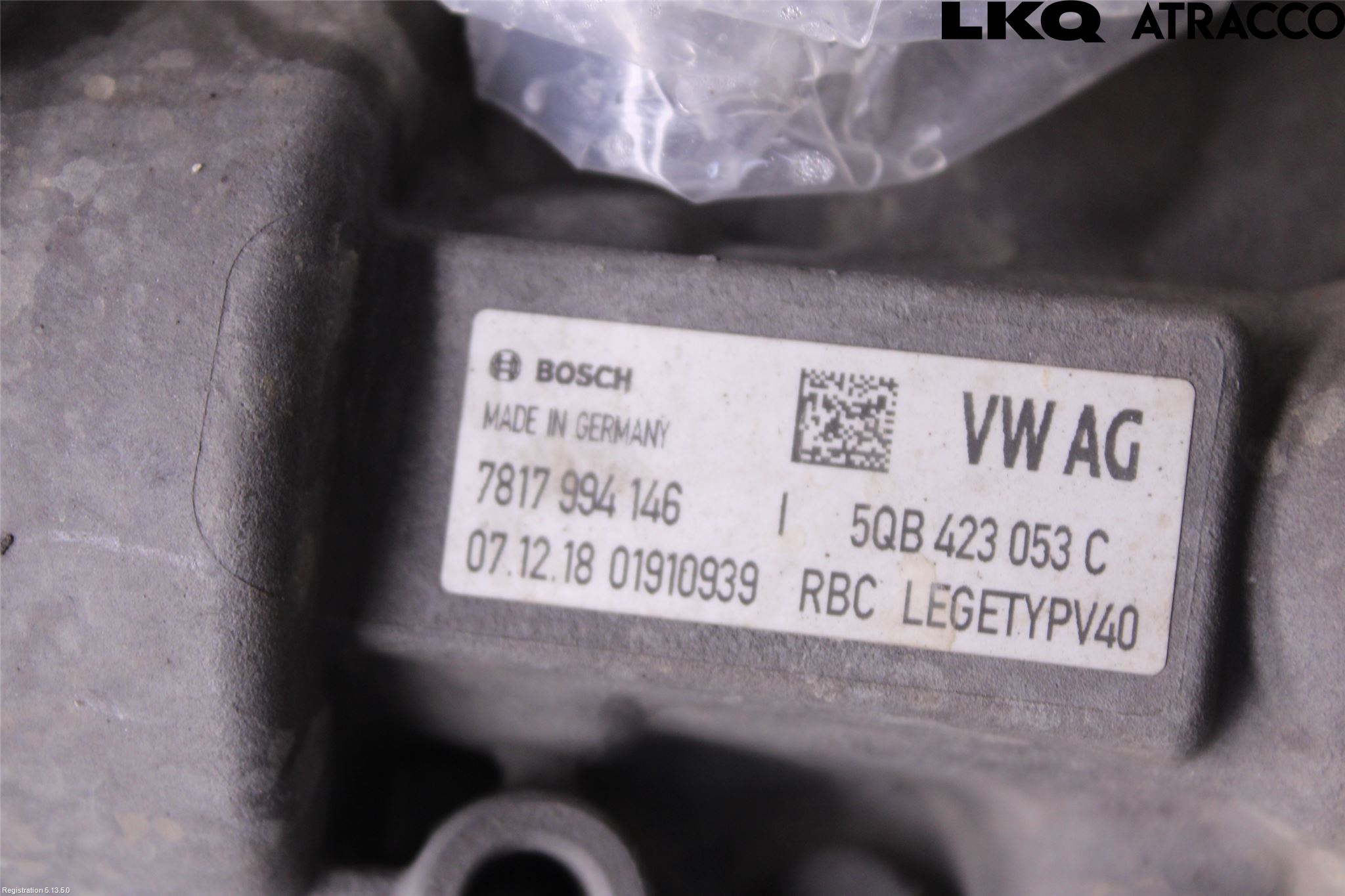 Volkswagen VW TIGUAN 16-24 Styrväxel-Snäcka Elektrisk