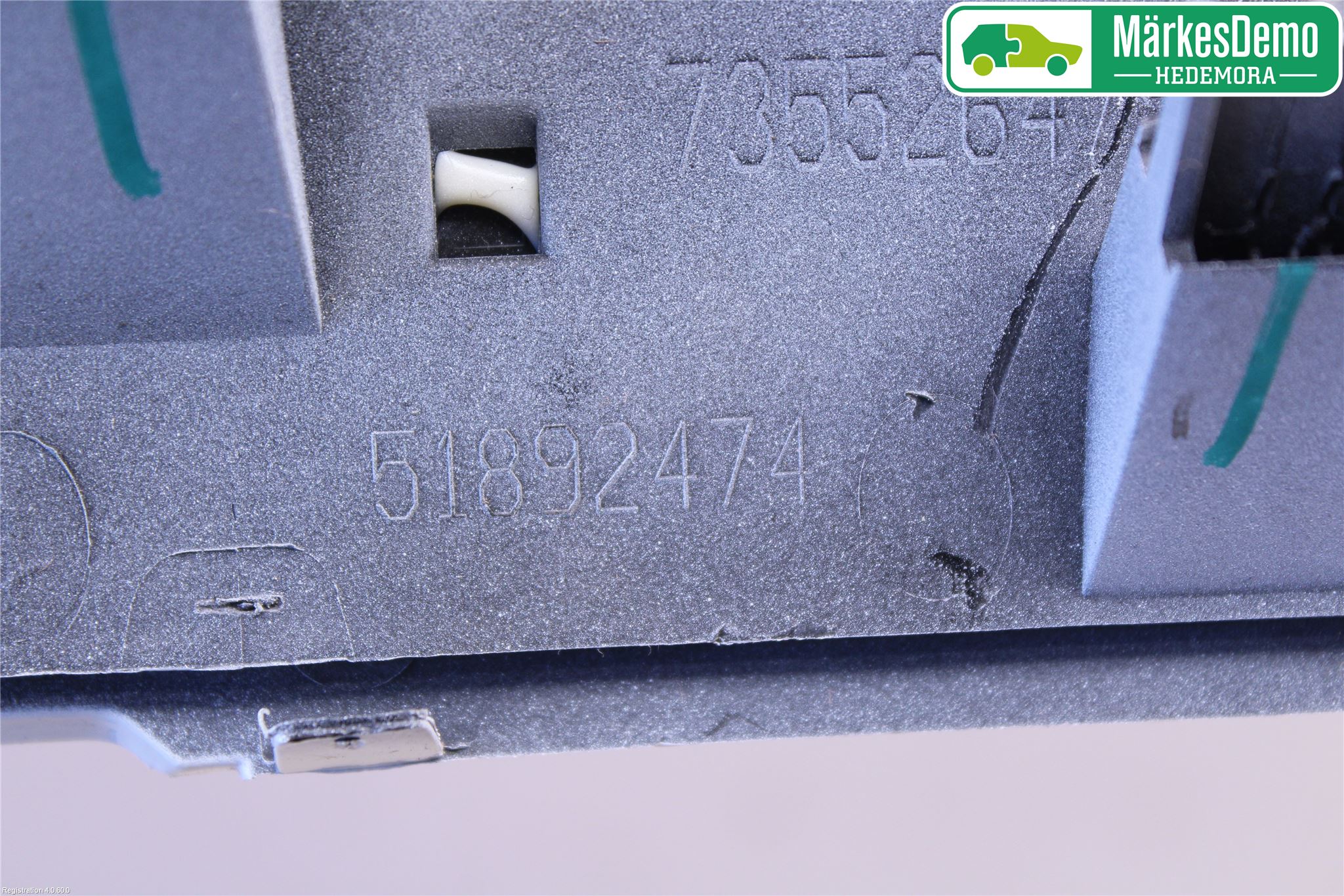 Fiat 500L 13-19 Instrumentbräda Inlägg-Dekorlist