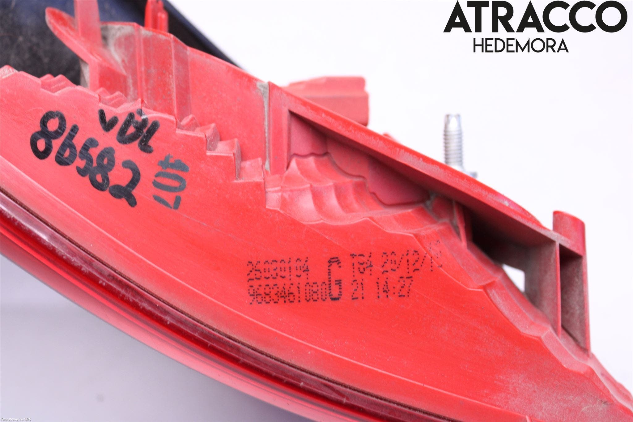 Peugeot 3008 09-16 Bakljus Lucka Vä