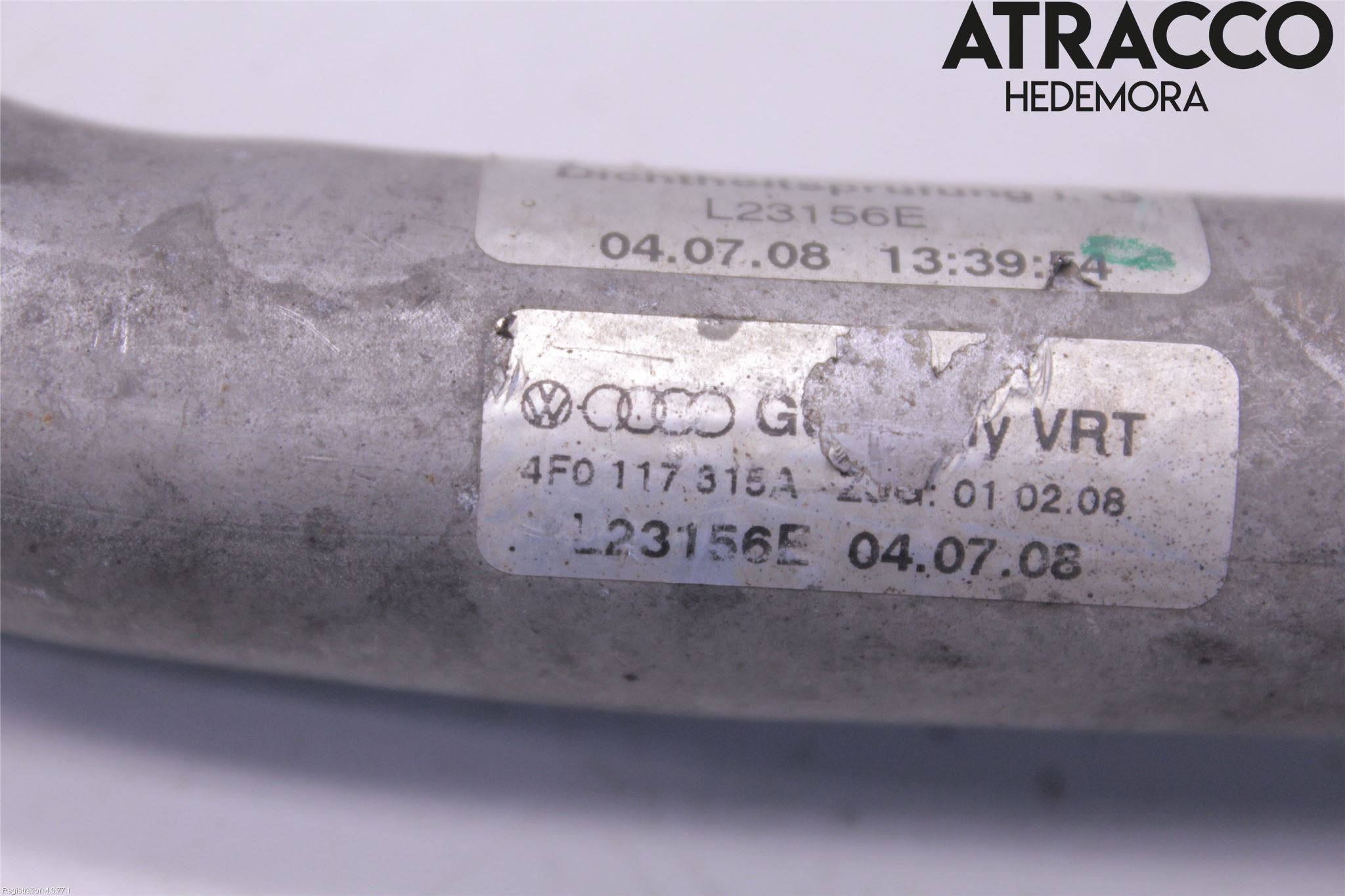 Audi A6/S6 05-11 Motor Oljerör-Slang