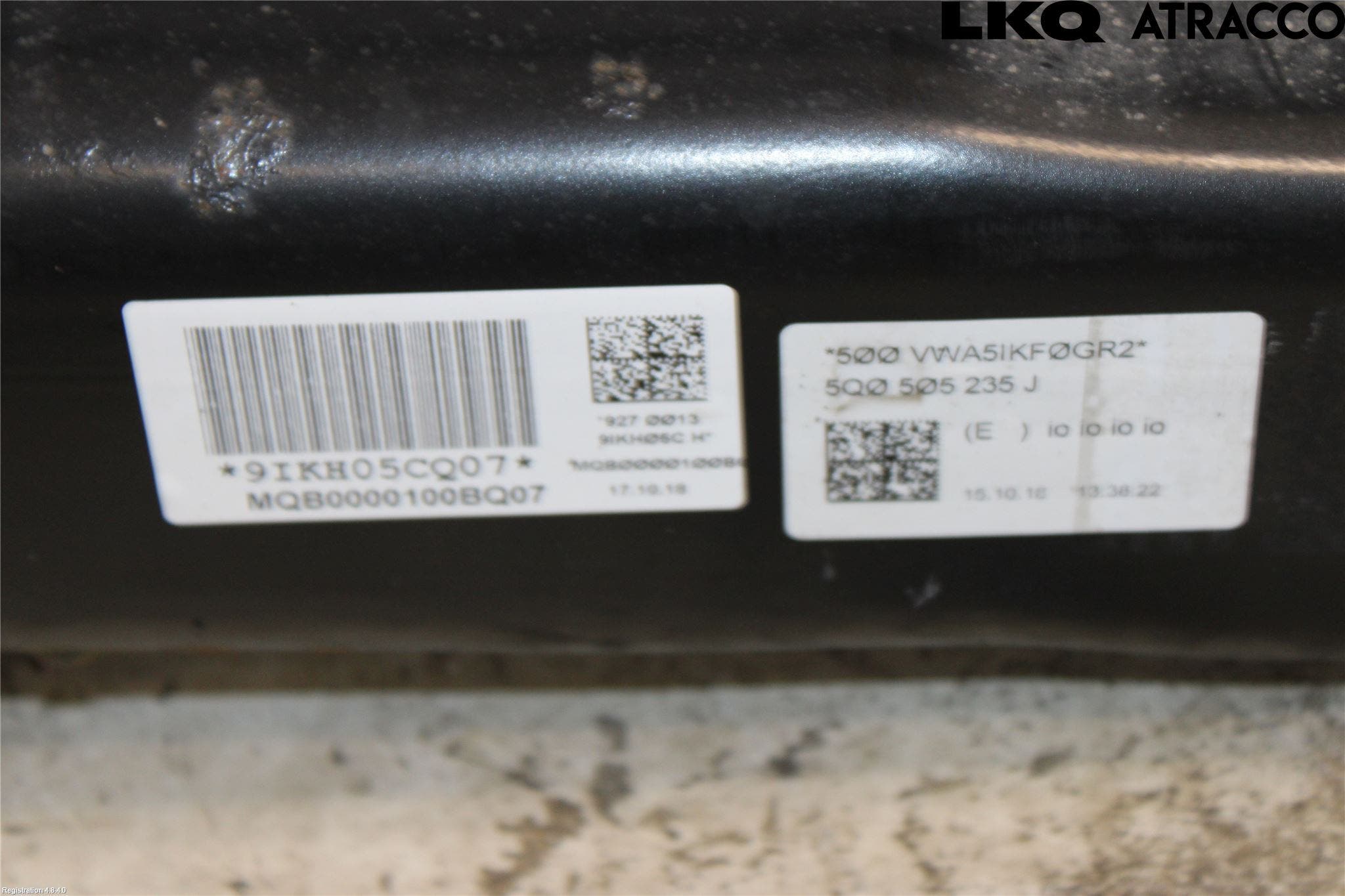 Volkswagen VW TIGUAN 16-24 Bakaxelbalk