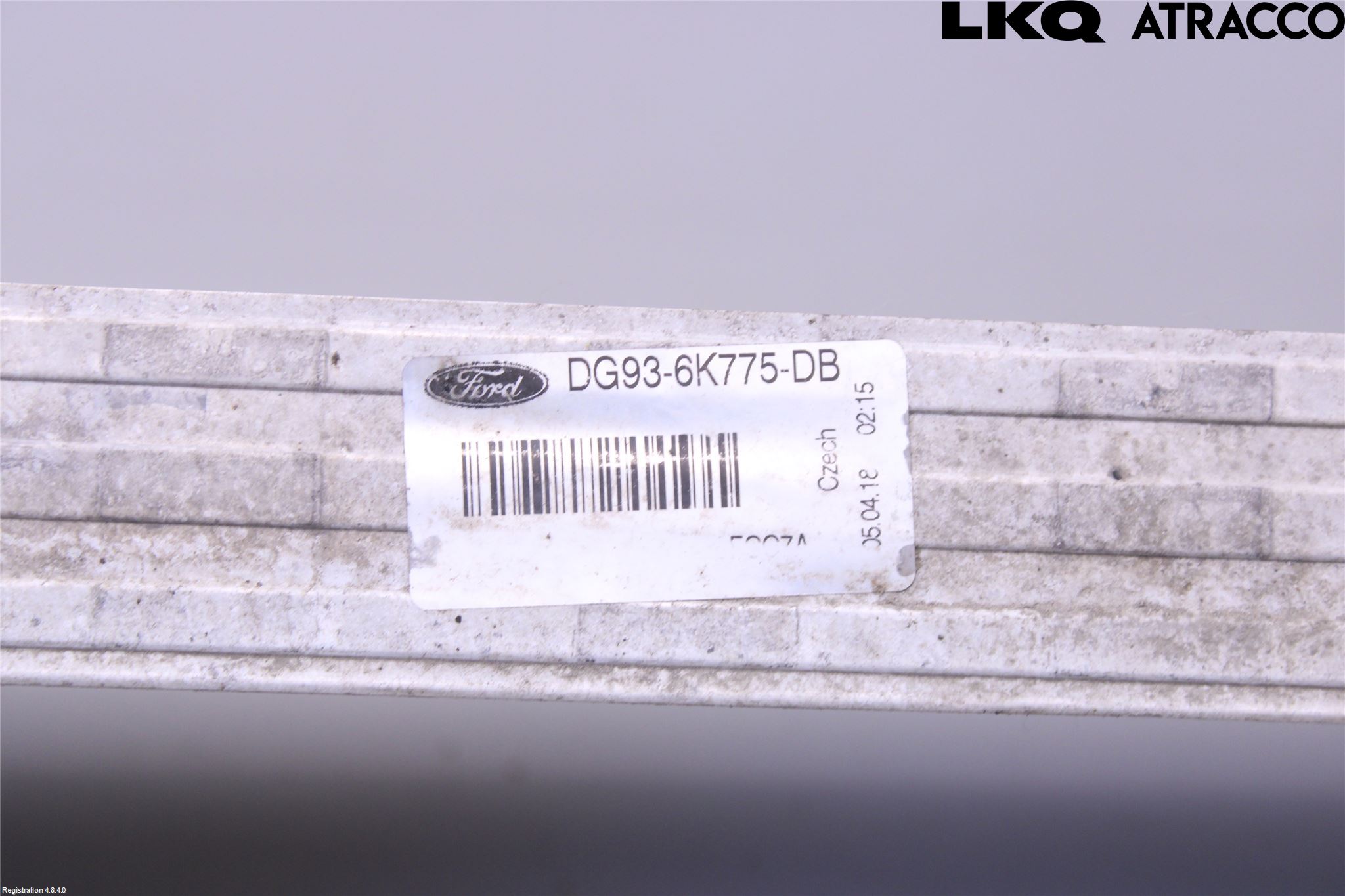 Ford MONDEO 15-22 Laddluft-Intercooler Kyl